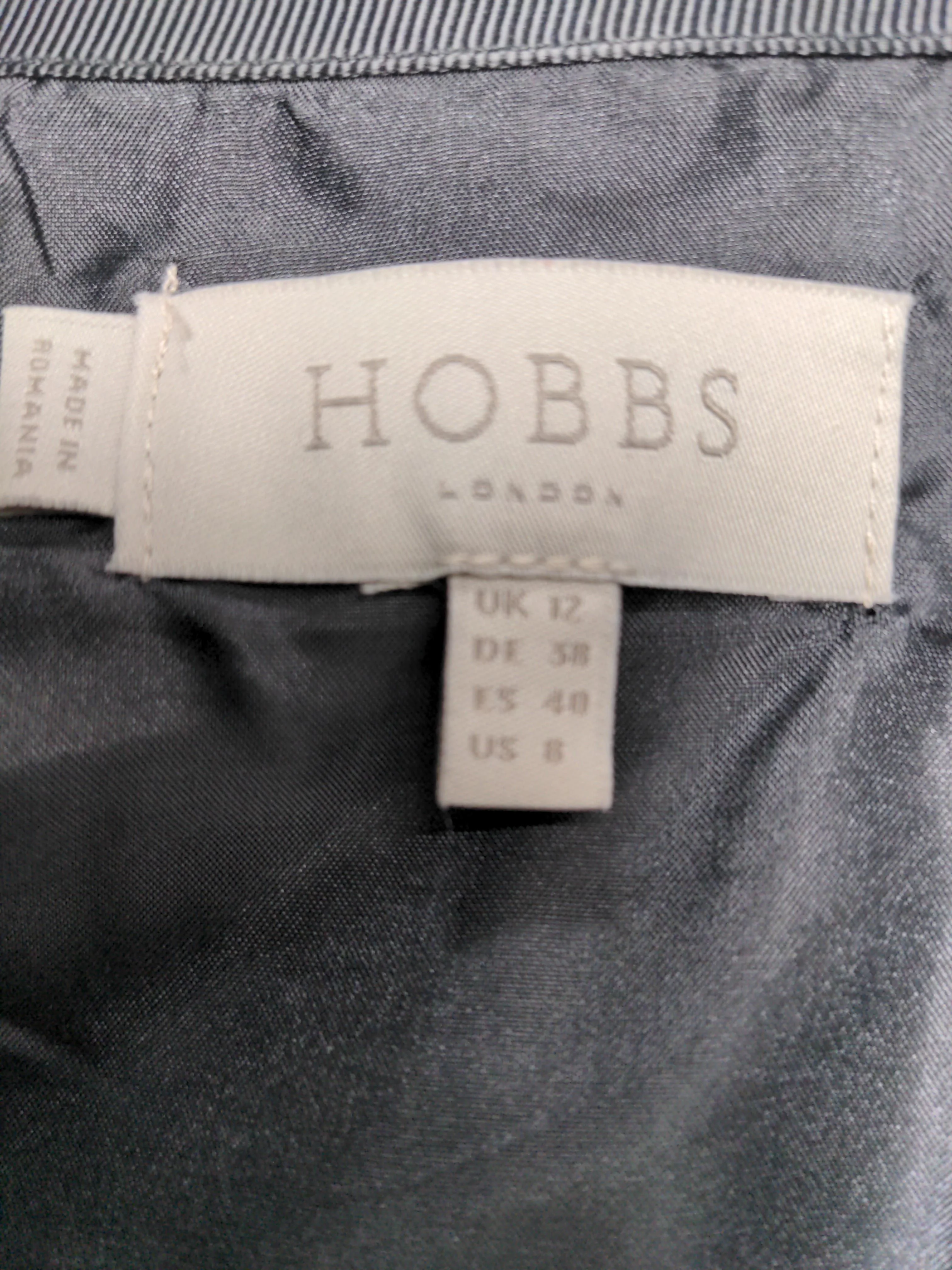 Hobbs Women's Mini Skirt UK 12 Black Polyester with Viscose, Elastane Short Mini - Image 5