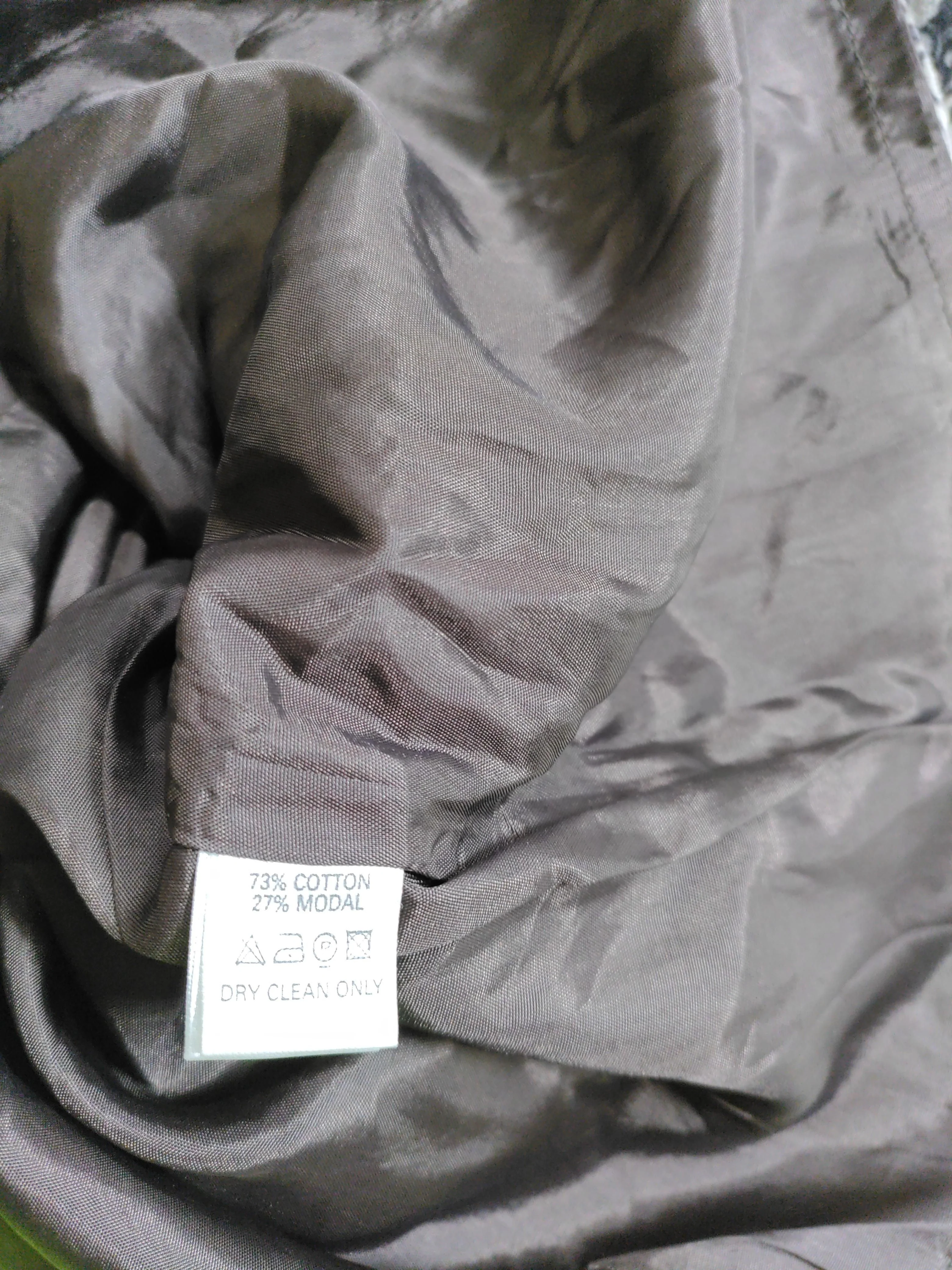 Hobbs Women's Mini Skirt UK 12 Brown Cotton with Lyocell Modal Mini - Image 6