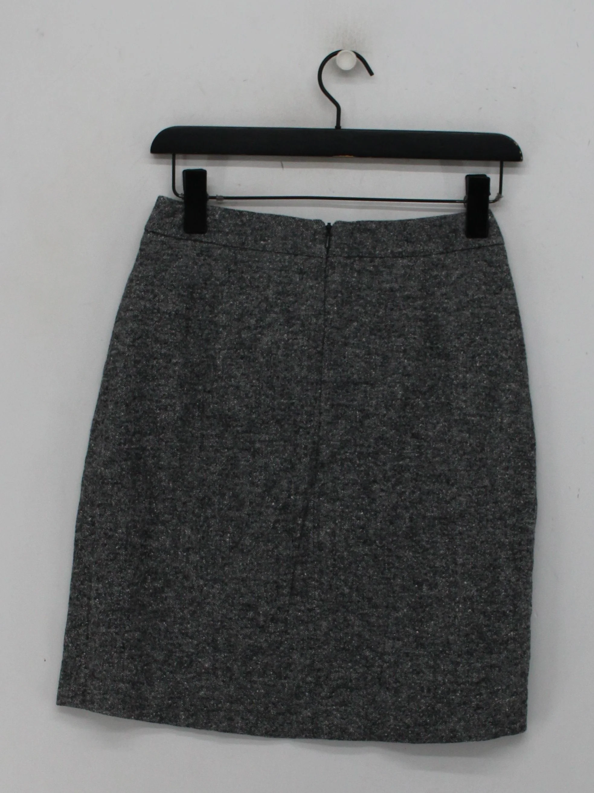 Hobbs Women's Mini Skirt UK 8 Grey Cotton - Image 2