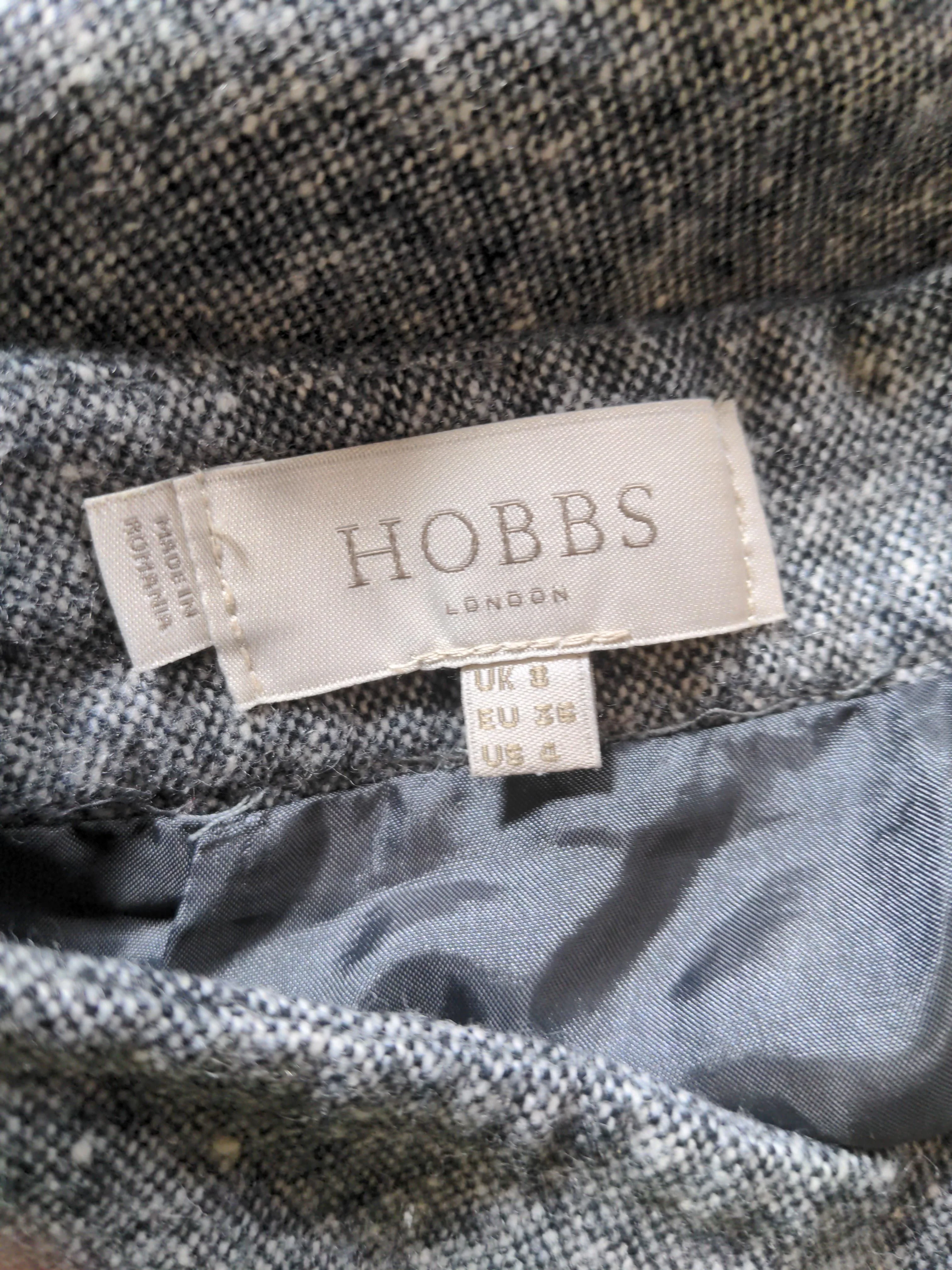 Hobbs Women's Mini Skirt UK 8 Grey Cotton - Image 5