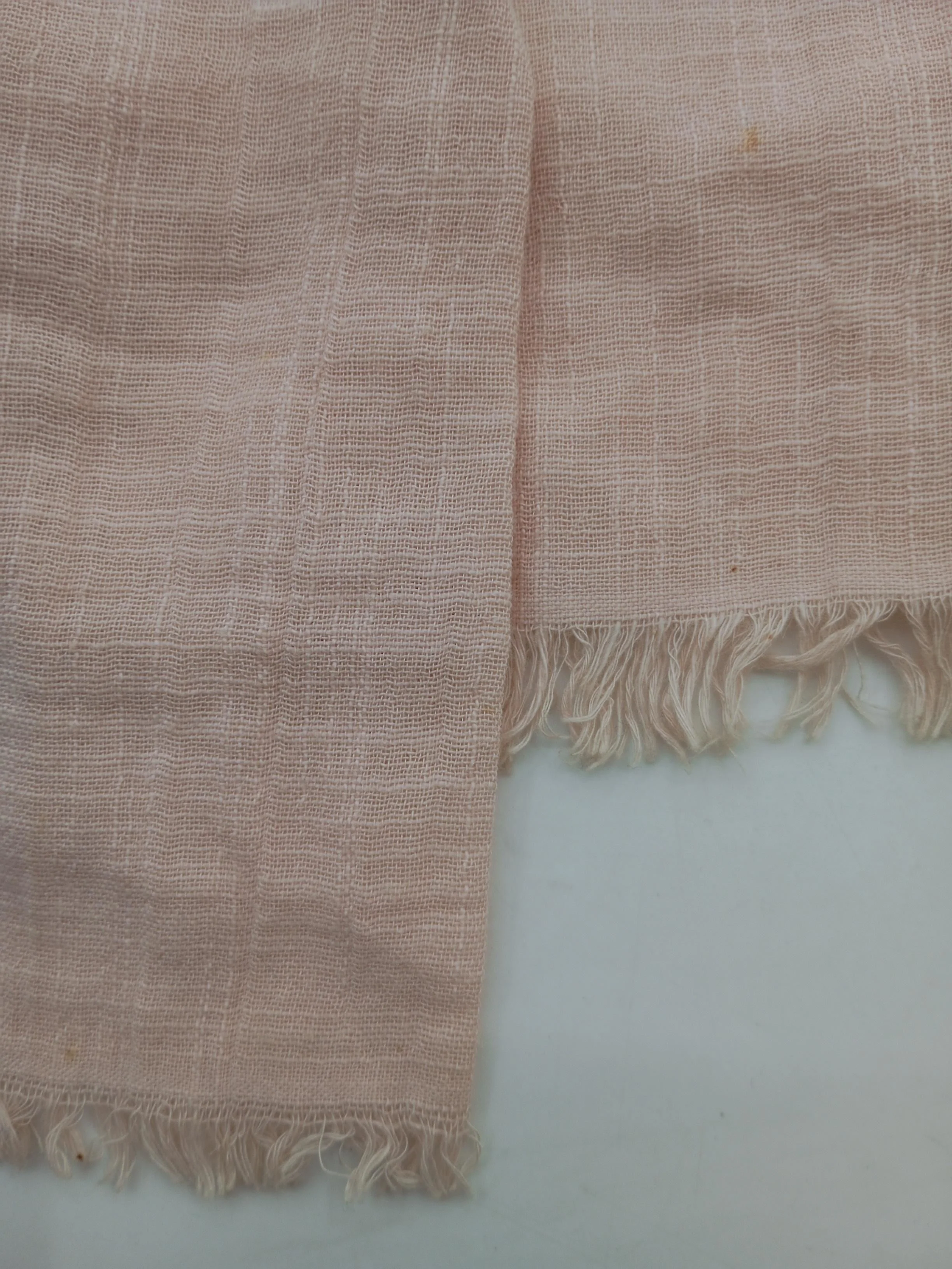 Hobbs Women's Scarf Pink 100% Cotton Rectangle Scarf - Image 4