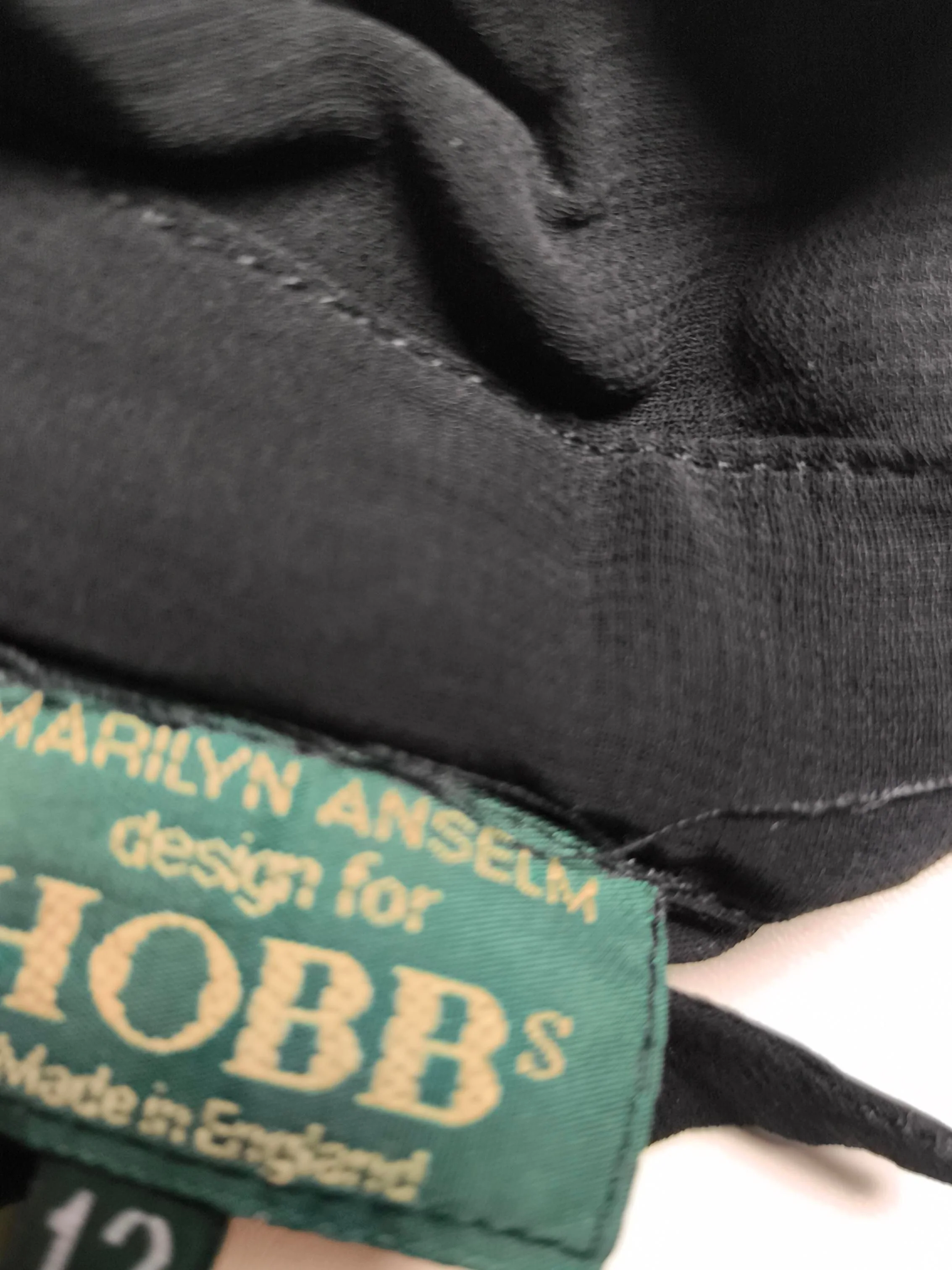 Hobbs Women's Shirt UK 12 Black 100% Viscose Long Sleeve Collared Basic - Image 5