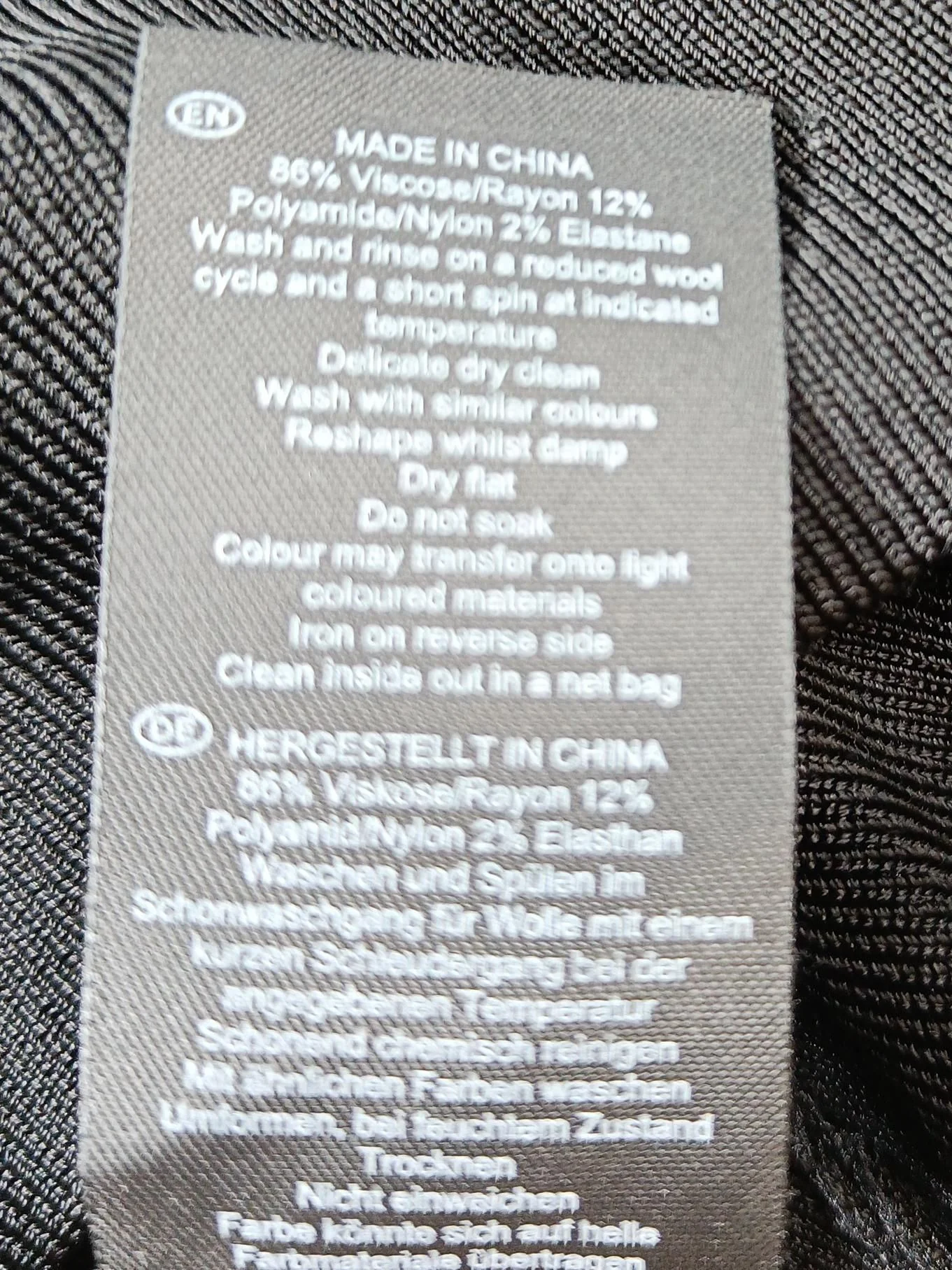 Hobbs Women's T-Shirt M Black Viscose with Polyamide, Elastane Basic - Image 6