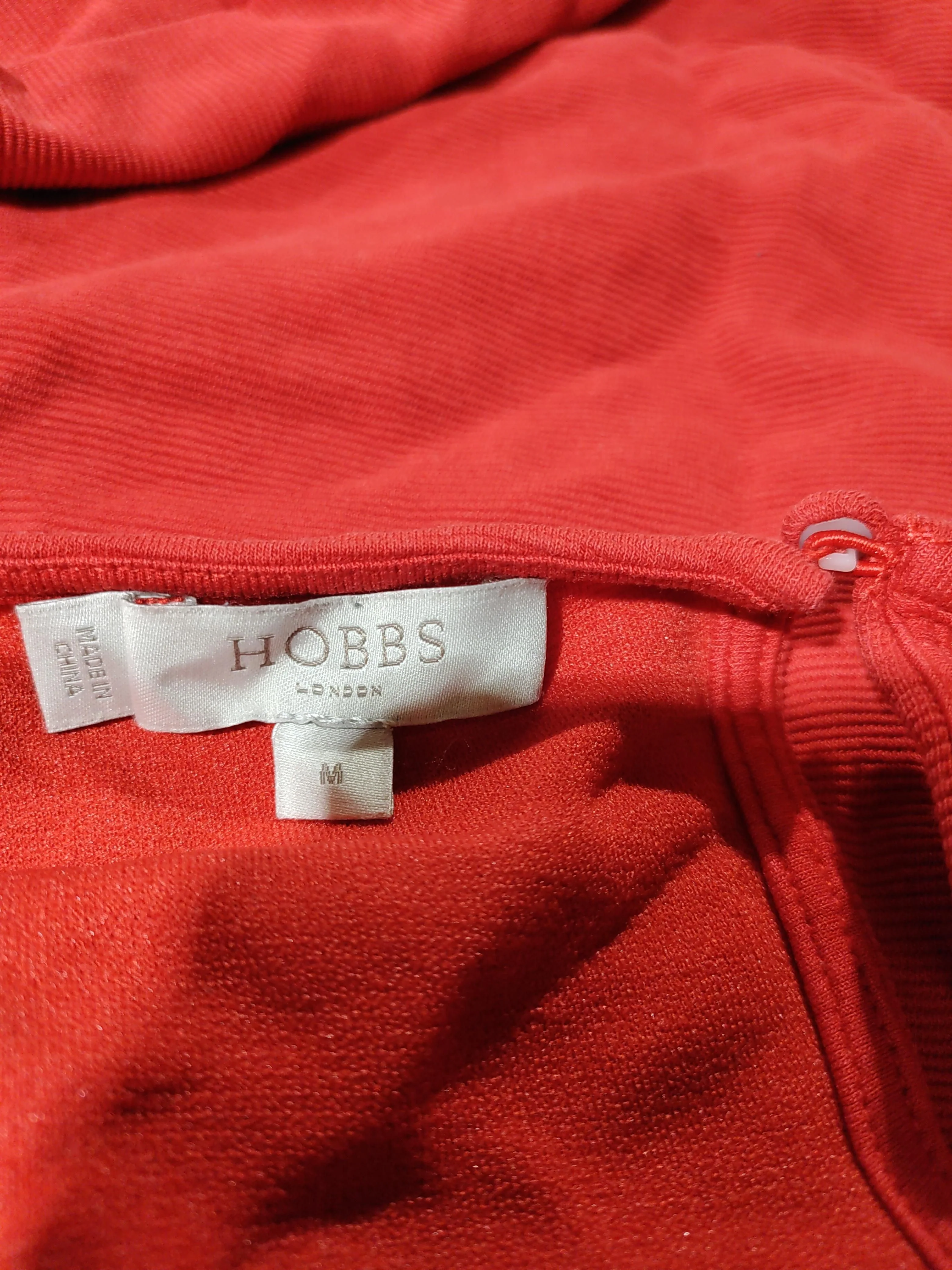 Hobbs Women's Top M Red Rayon with Polyester, Elastane Basic - Image 5