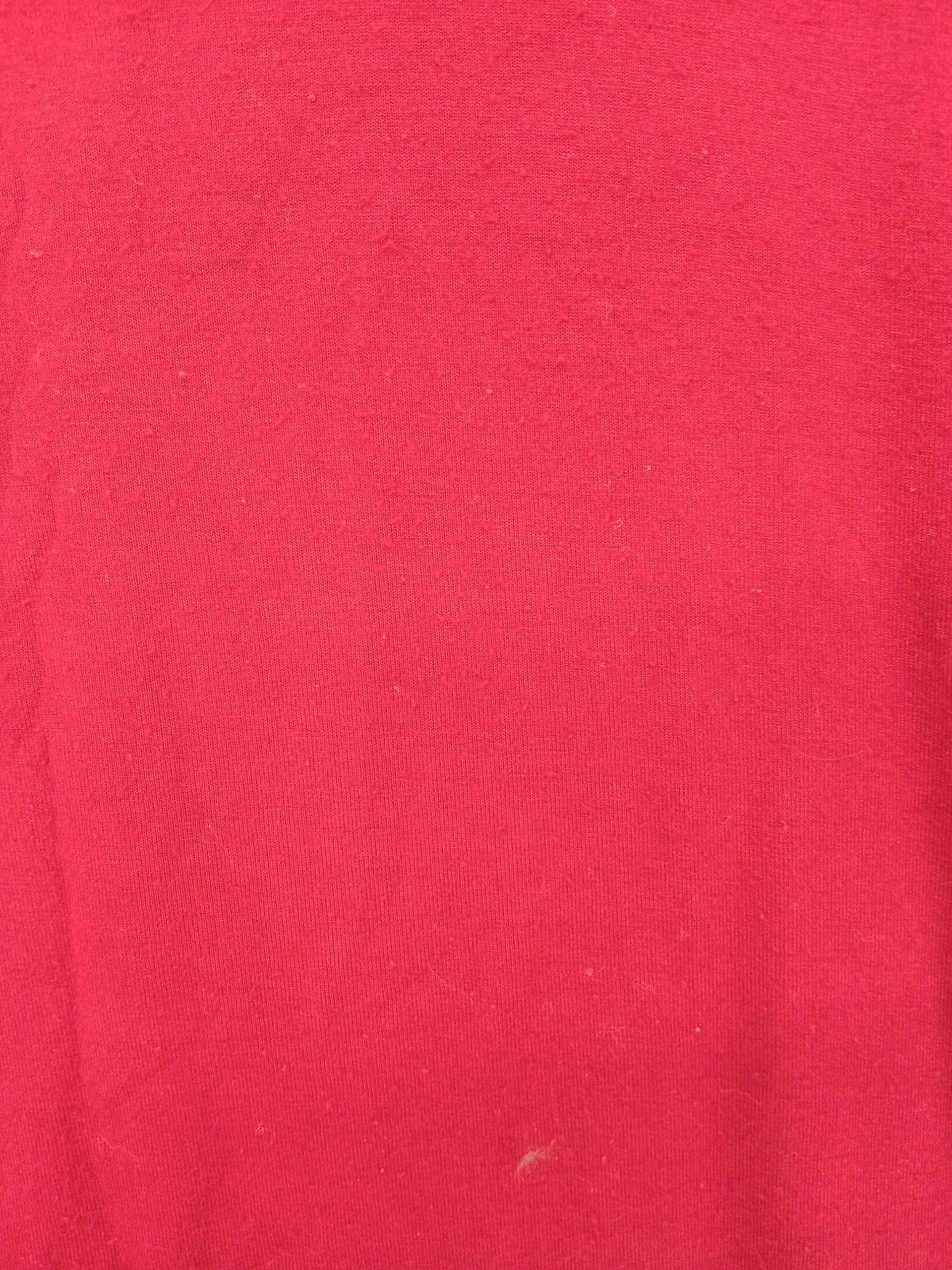 Hobbs Women's Top M Red Viscose with Elastane 3/4 Sleeve Round Neck Jersey - Image 5
