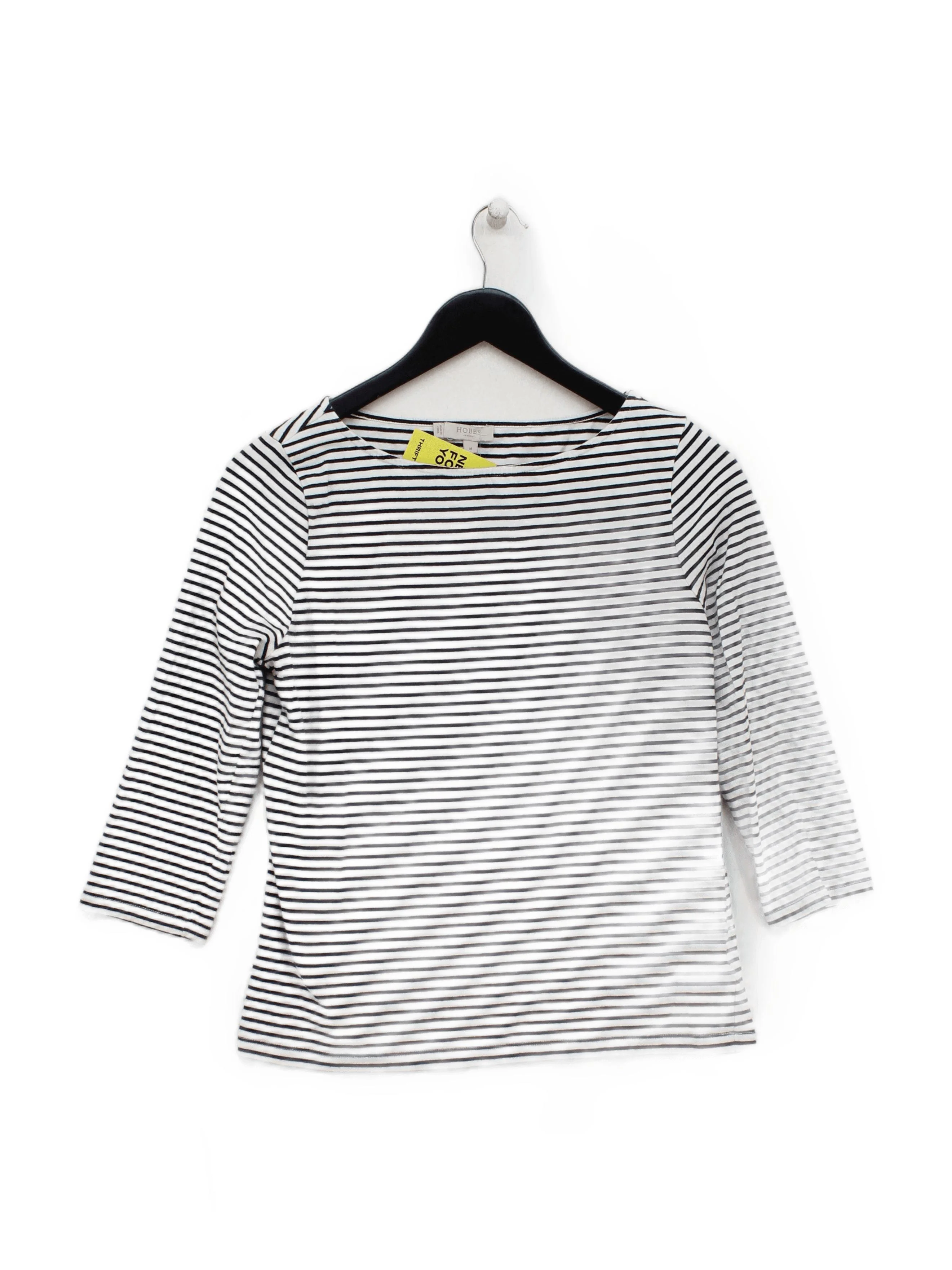 Hobbs Women's Top M White Cotton with Elastane Basic