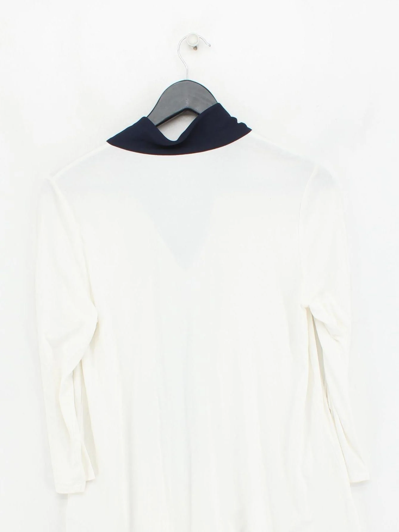 Hobbs Women's Top M White Viscose with Elastane, Polyester Basic - Image 2