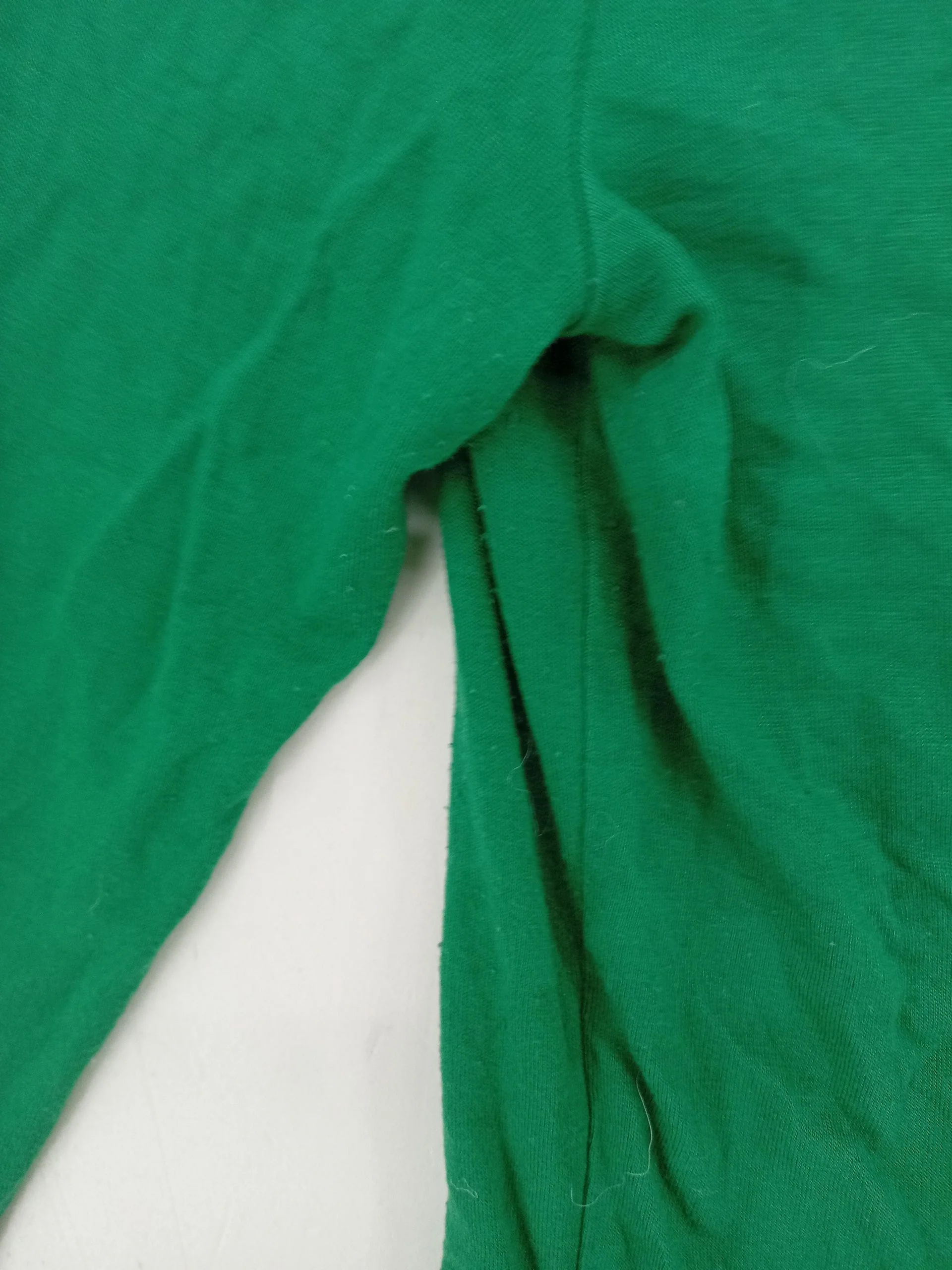 Hobbs Women's Top S Green Viscose with Elastane 3/4 Sleeve V-Neck Jersey - Image 5
