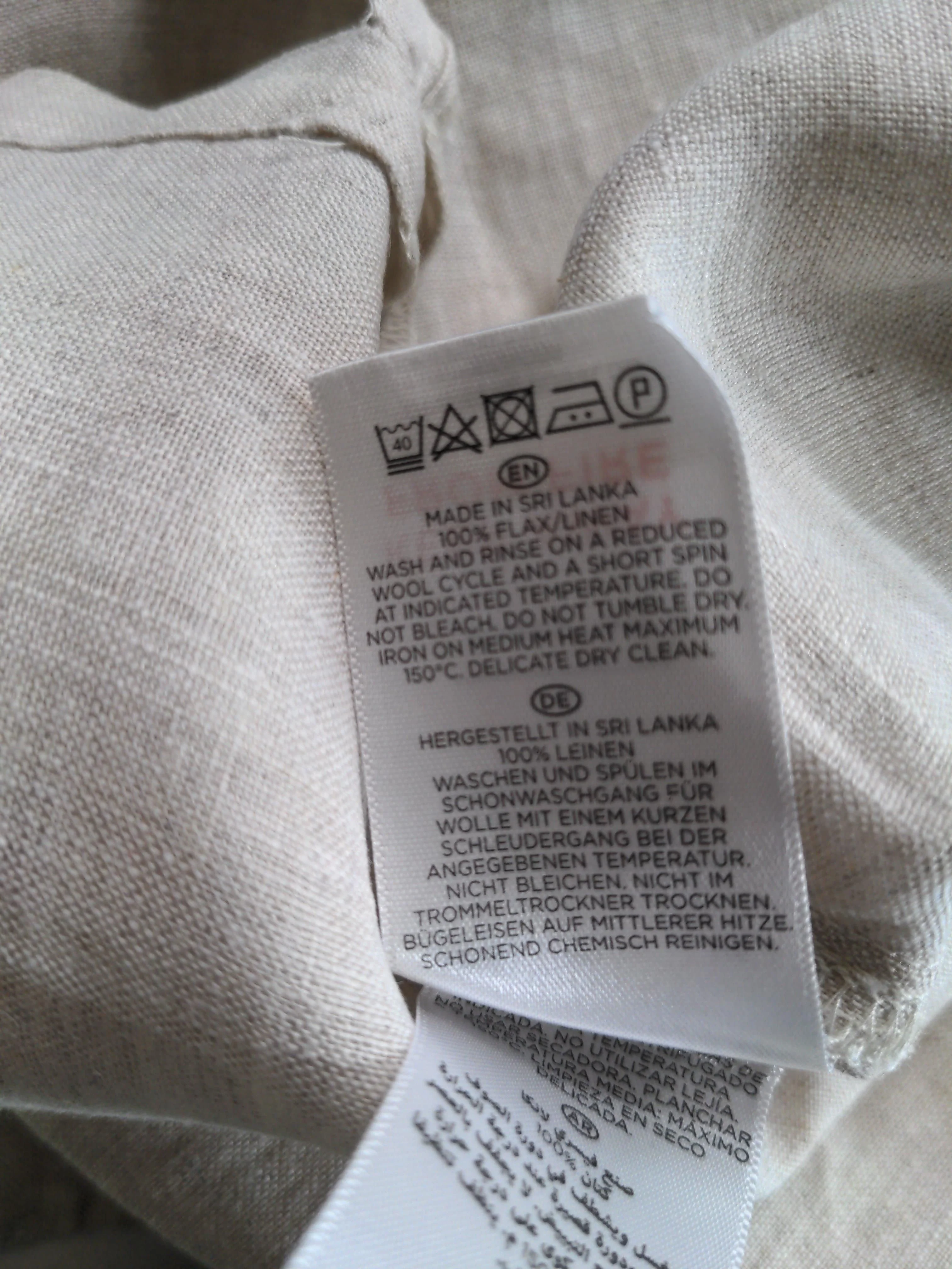 Hobbs Women's Top UK 8 Cream 100% Linen Sleeveless Collared Basic - Image 6