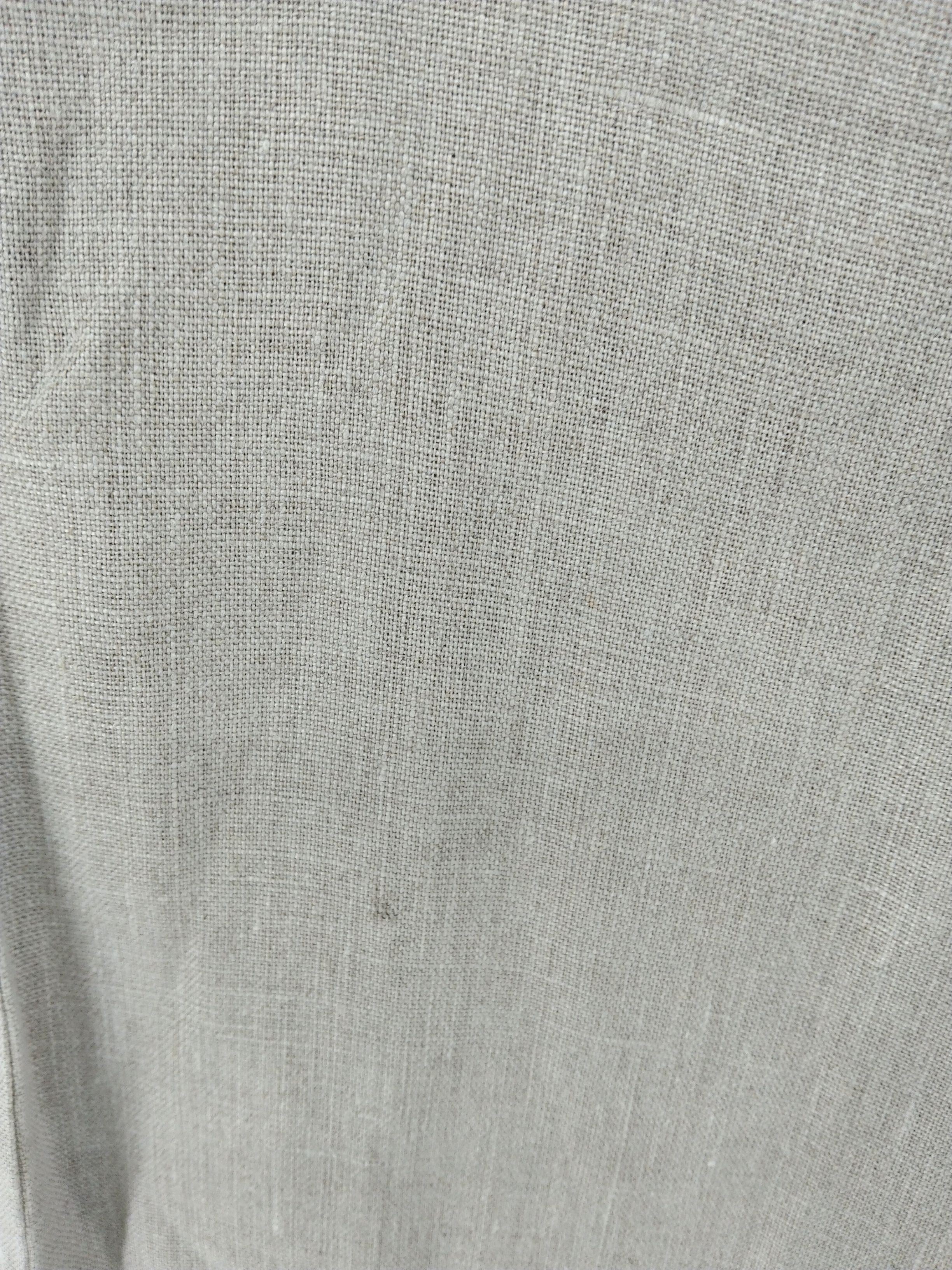 Hobbs Women's Trousers UK 12 Tan 100% Linen Wide-Leg Chino - Image 5