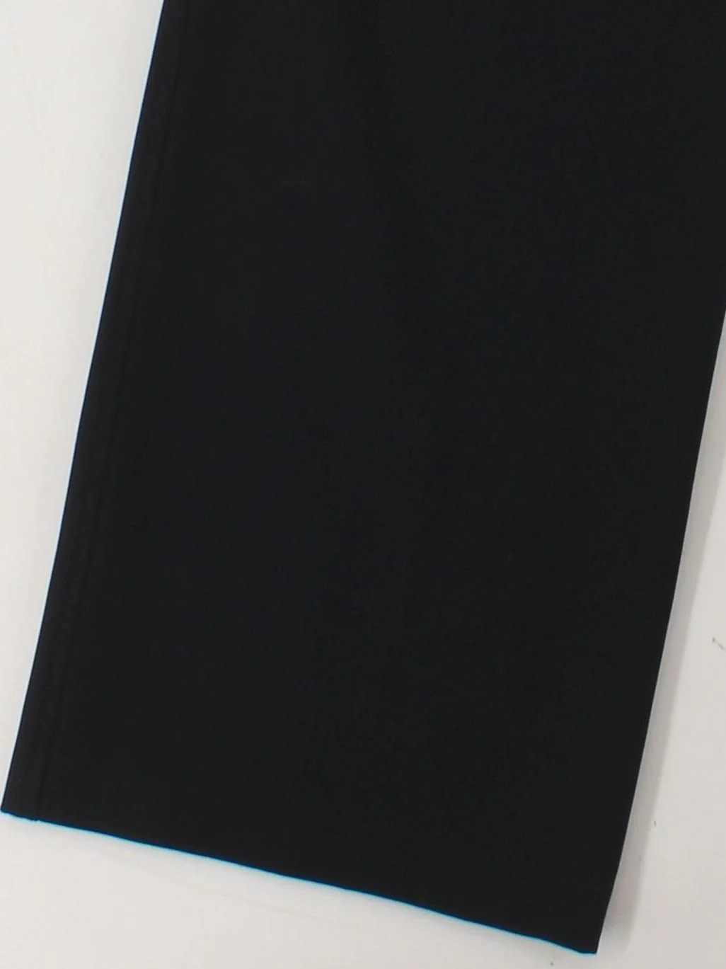 Hobbs Women's Trousers UK 8 Black 100% Polyester Wide-Leg Chino - Image 4