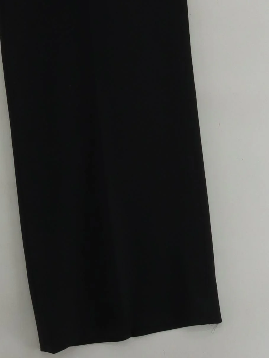Hobbs Women's Two Piece Suit UK 10 Black 100% Wool Trouser Suit - Image 4