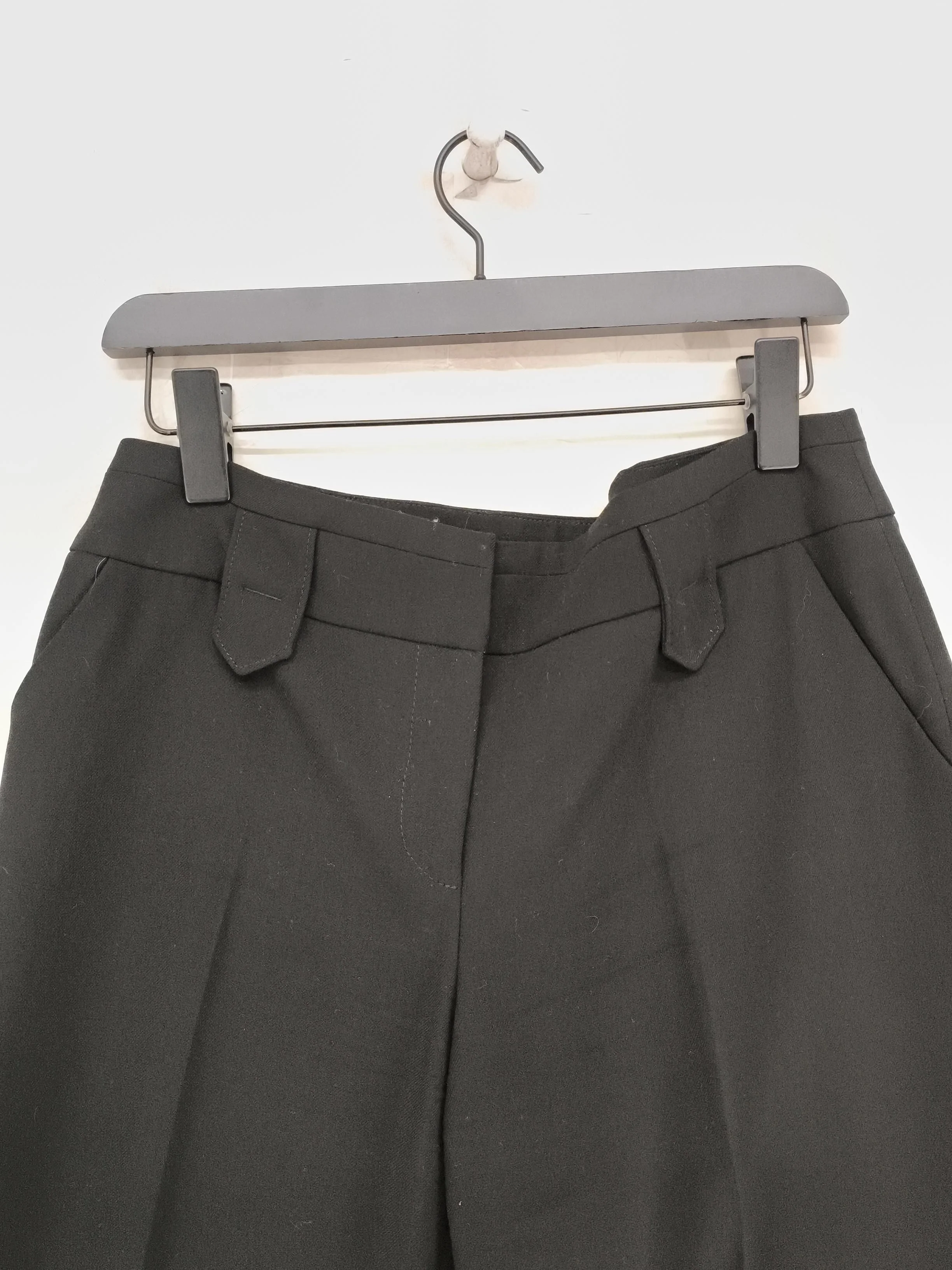 Hobbs Women's Two Piece Suit UK 10 Black 100% Wool Trouser Suit - Image 5