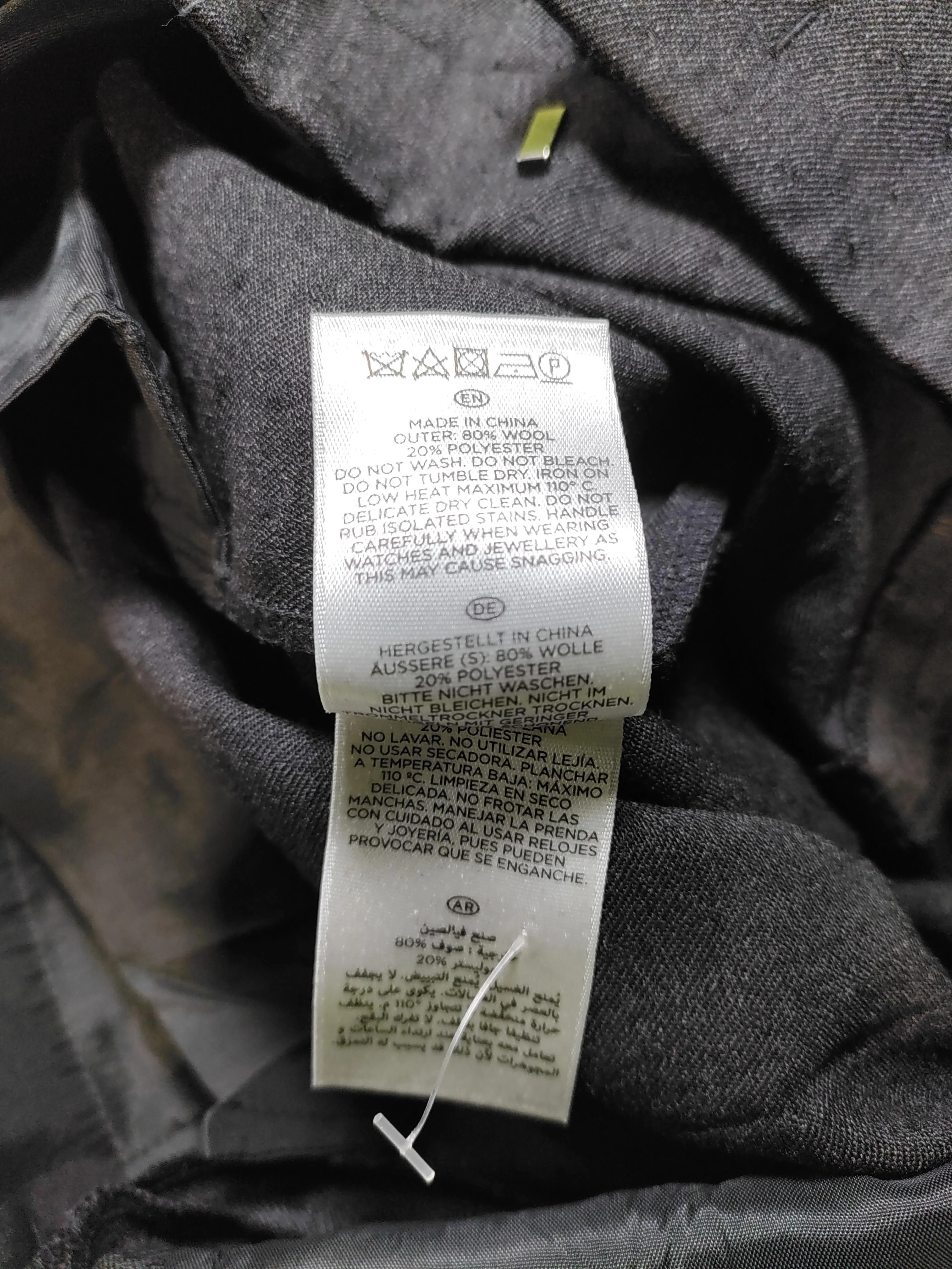 Hobbs Women's Two Piece Suit UK 12 Grey Wool with Polyester Trouser Suit - Image 8