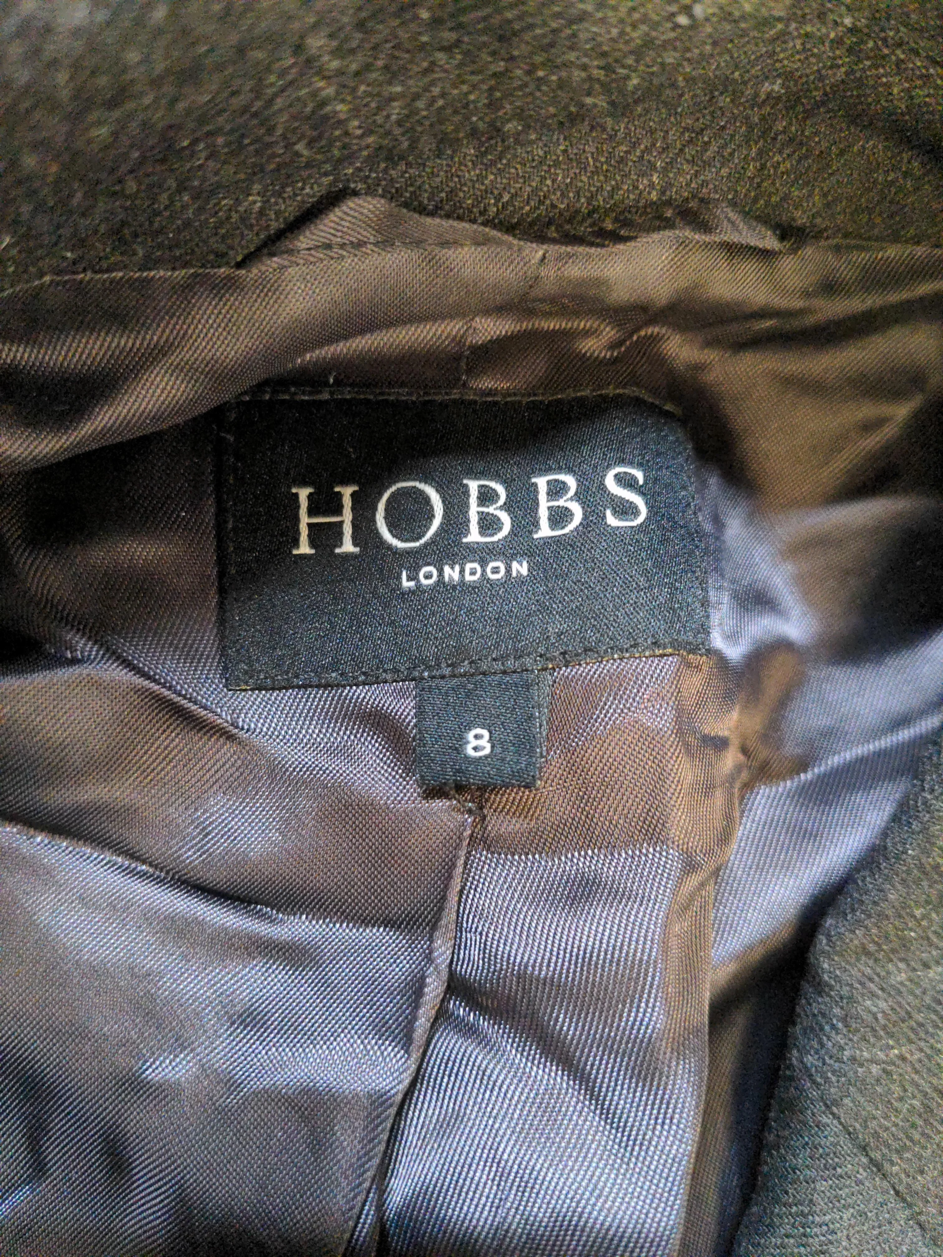 Hobbs Women's Two Piece Suit UK 8 Grey Wool - Image 6