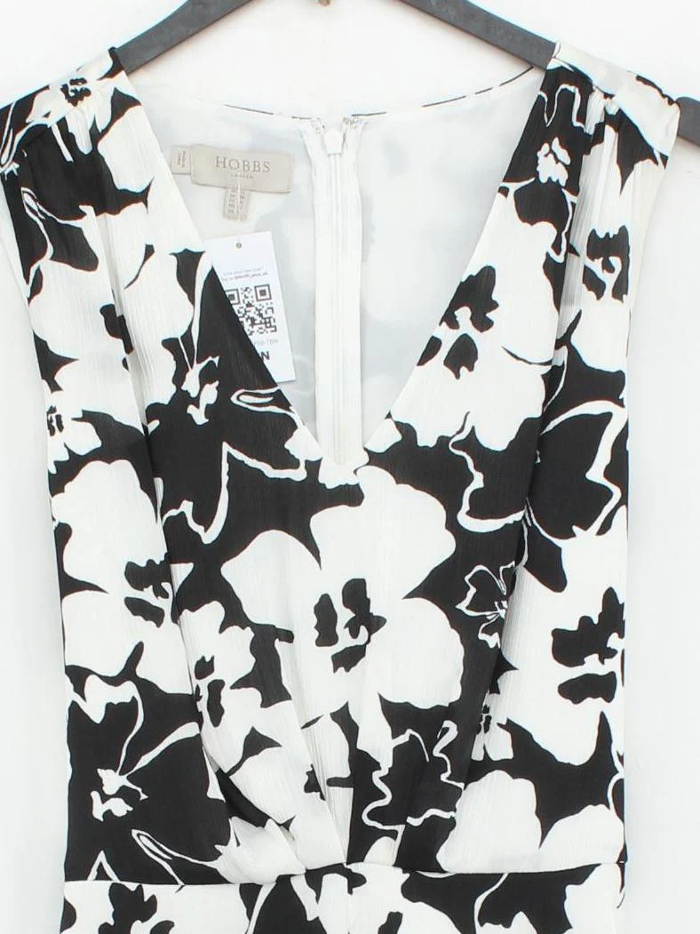 Hobbs Wrap Midi Dress UK12 in Multi - Image 3