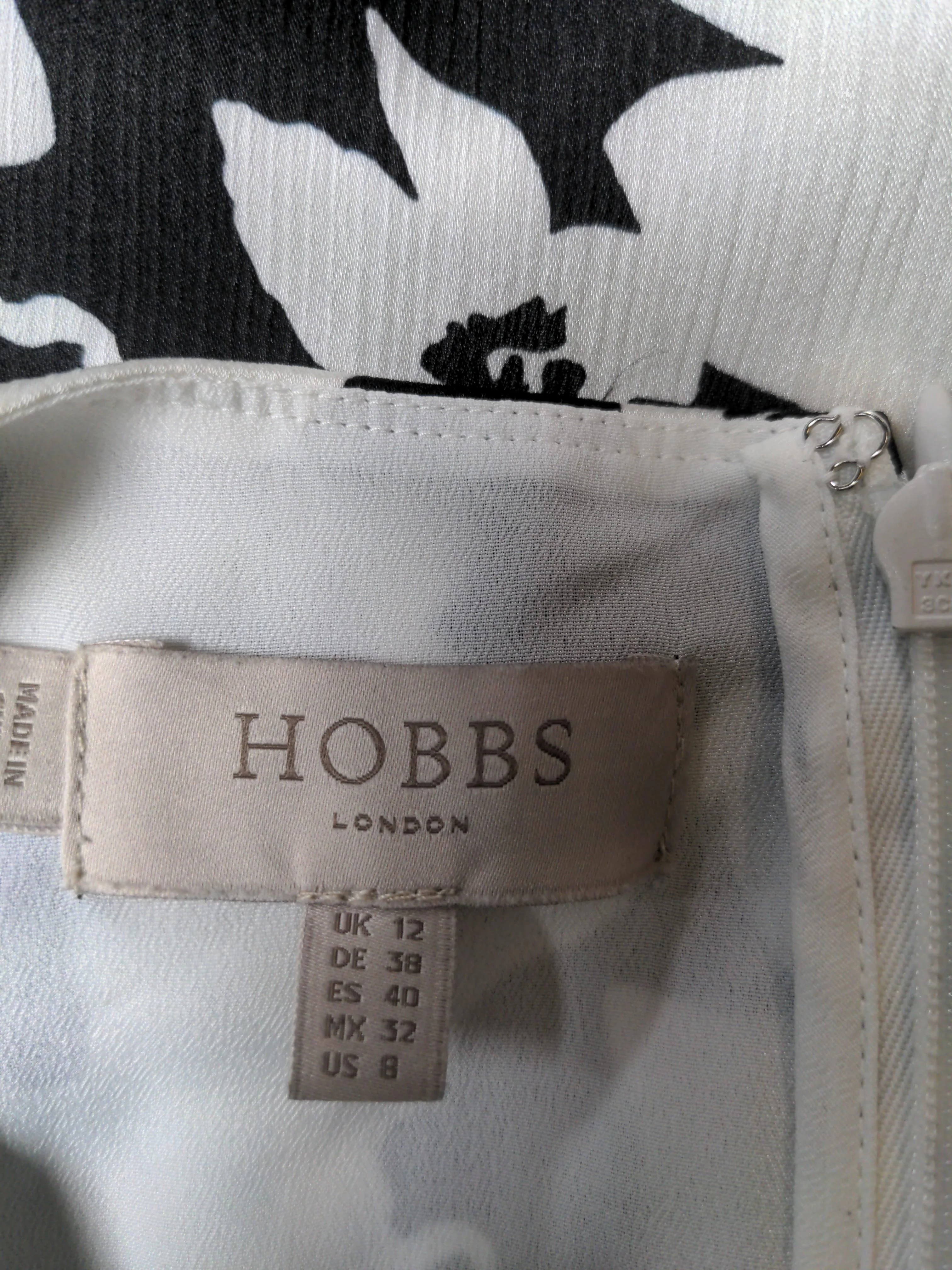 Hobbs Wrap Midi Dress UK12 in Multi - Image 5