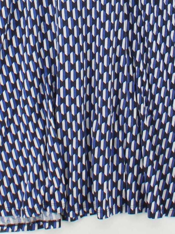 Hobbs Wrap Midi Dress UK14 in Blue - Image 4