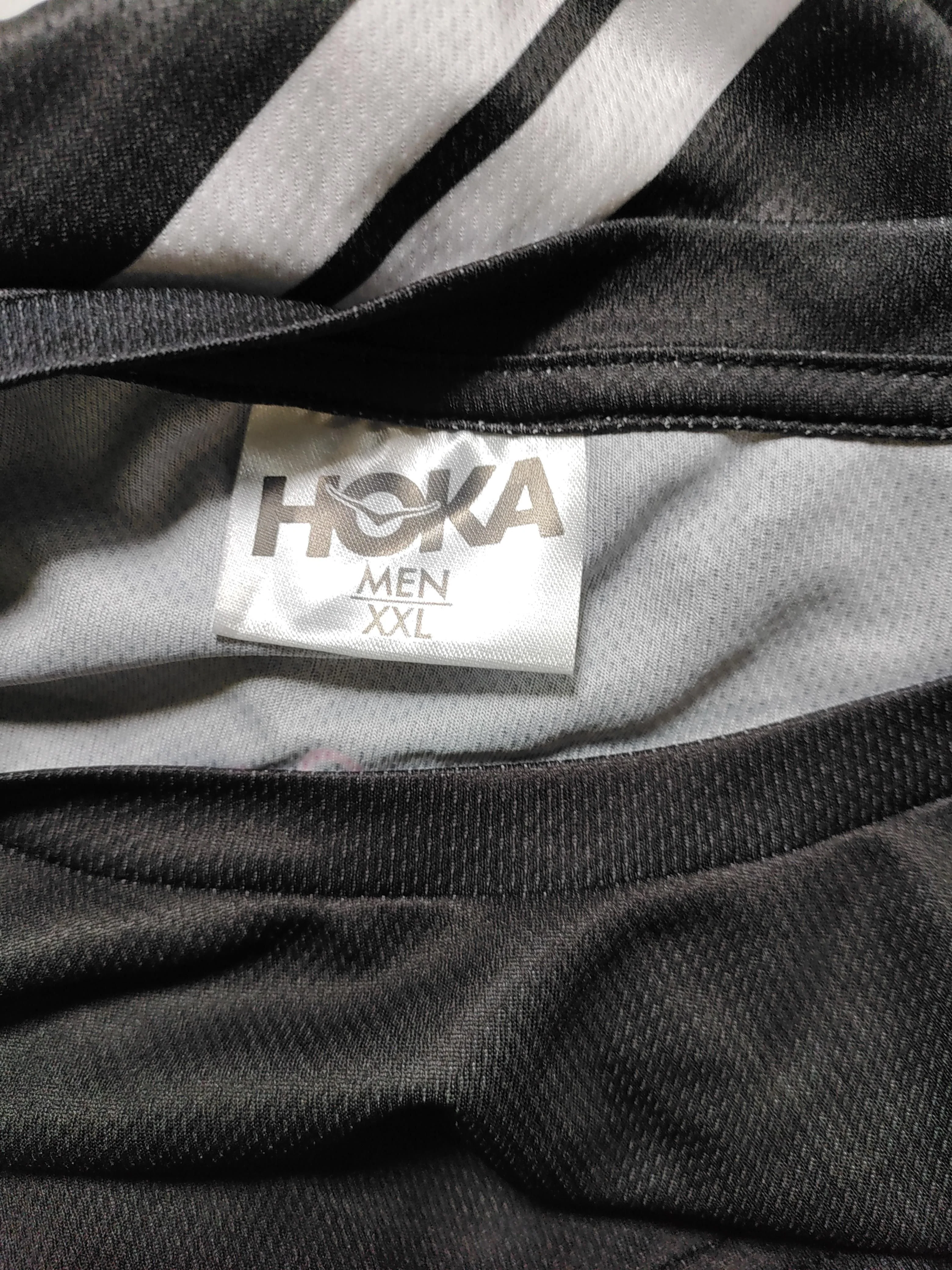 Hoka Men's T-Shirt XXL Black Graphic 100% Polyester Round Neck Basic - Image 5
