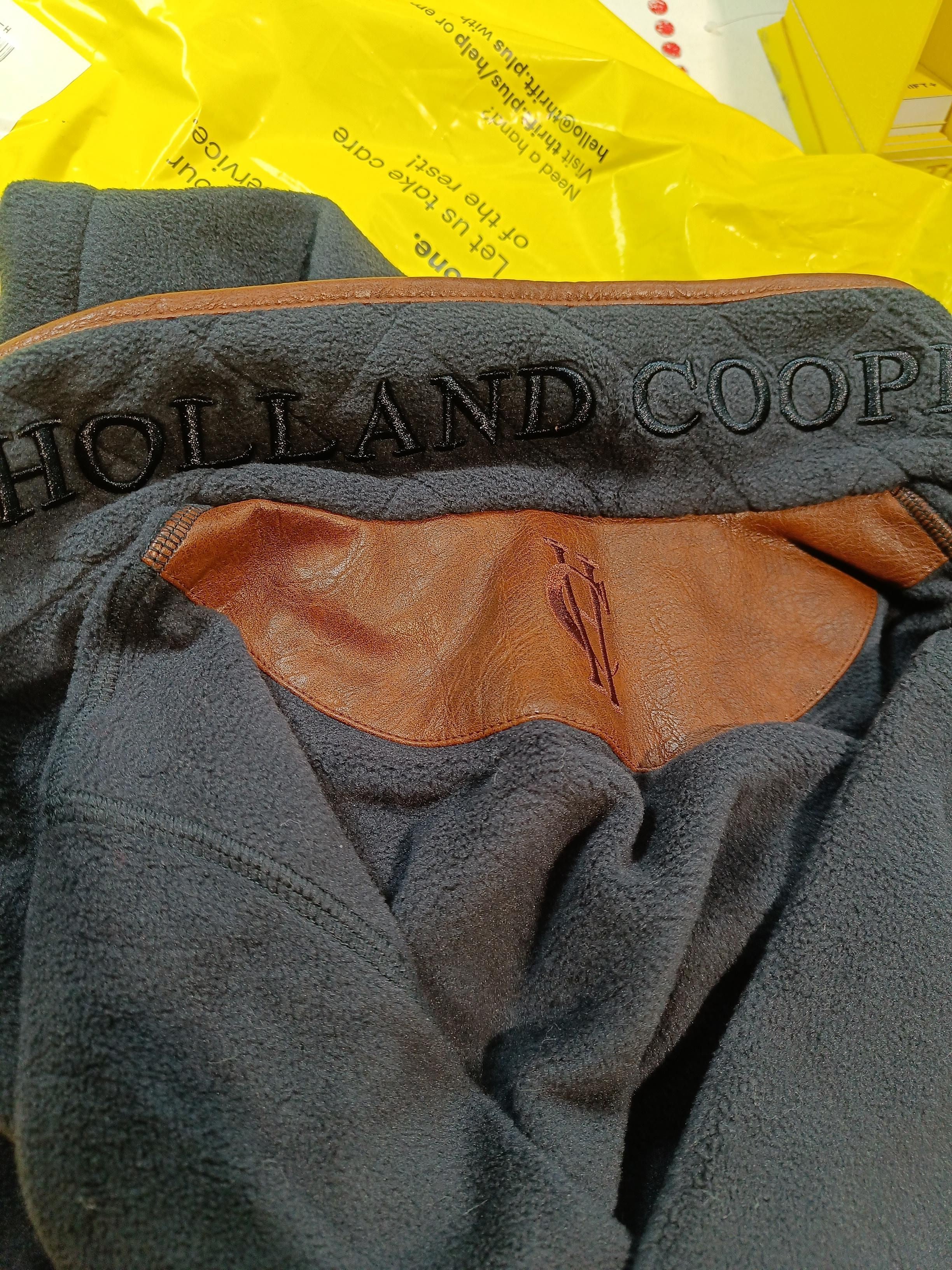 Holland Cooper Men's Jumper XL Grey 100% Polyester High Neck Pullover - Image 6