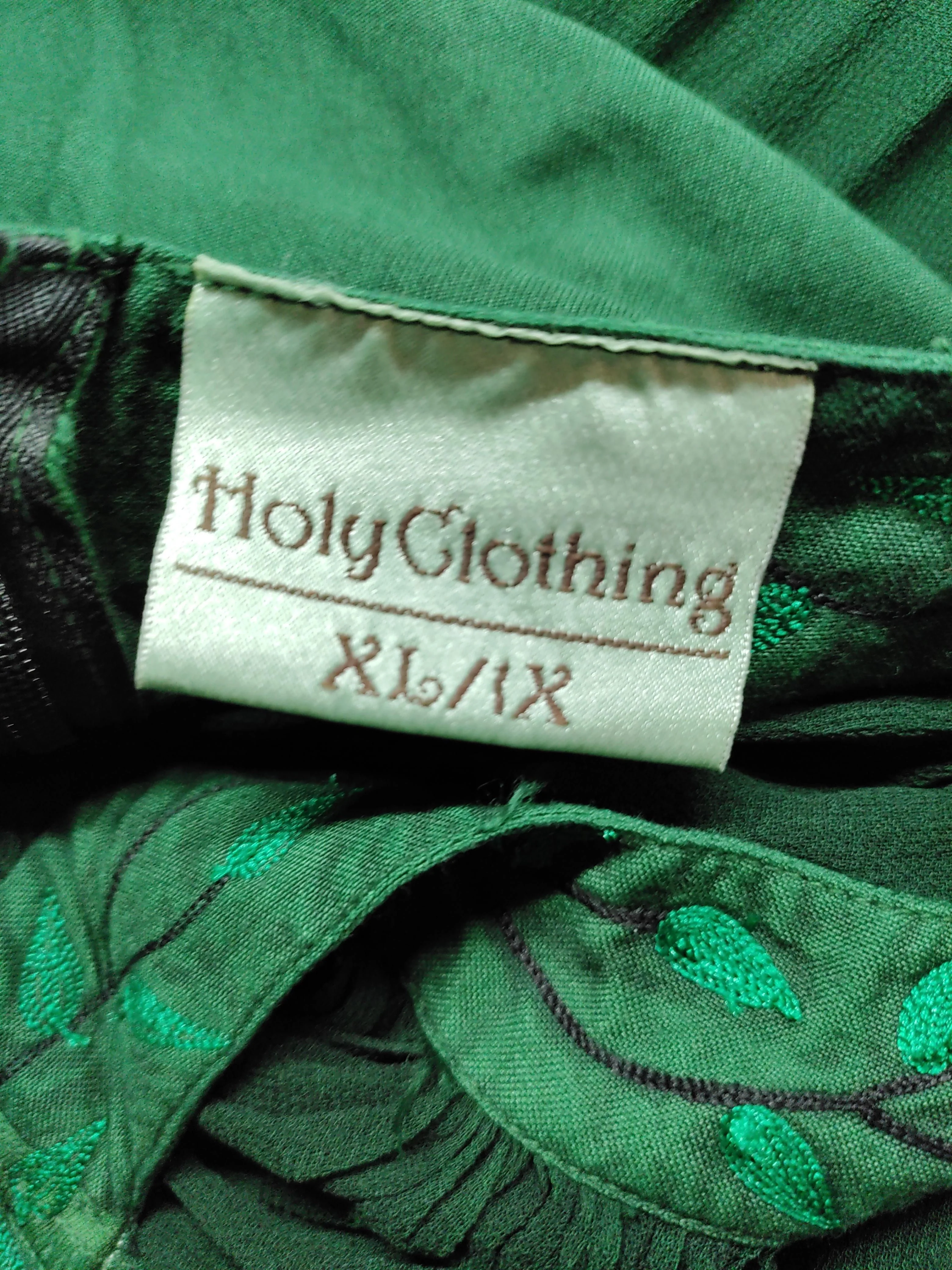 Holy Clothing Maxi Dress XL in Green - Image 5