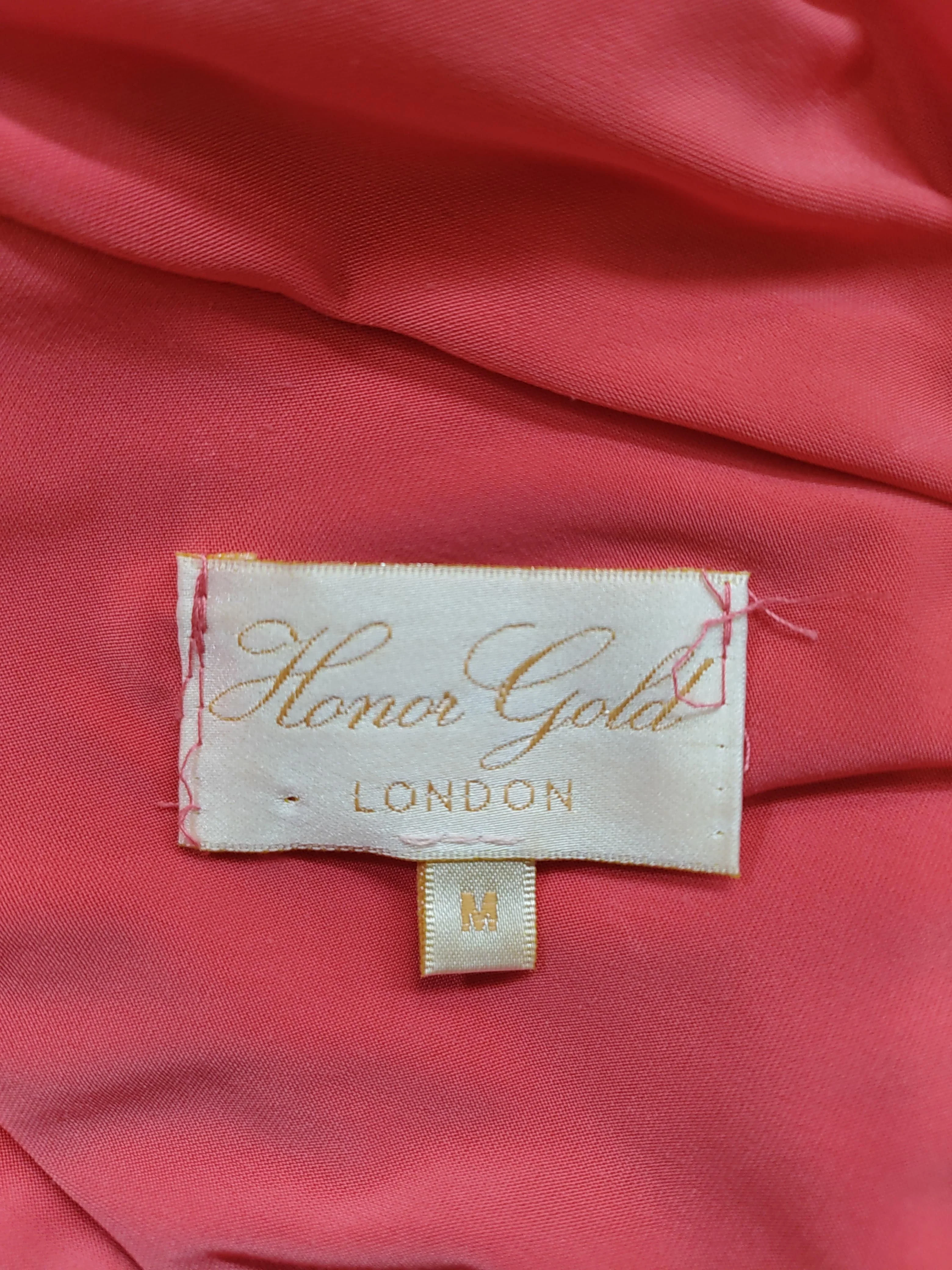 Honor Gold Maxi Dress M in Red - Image 6