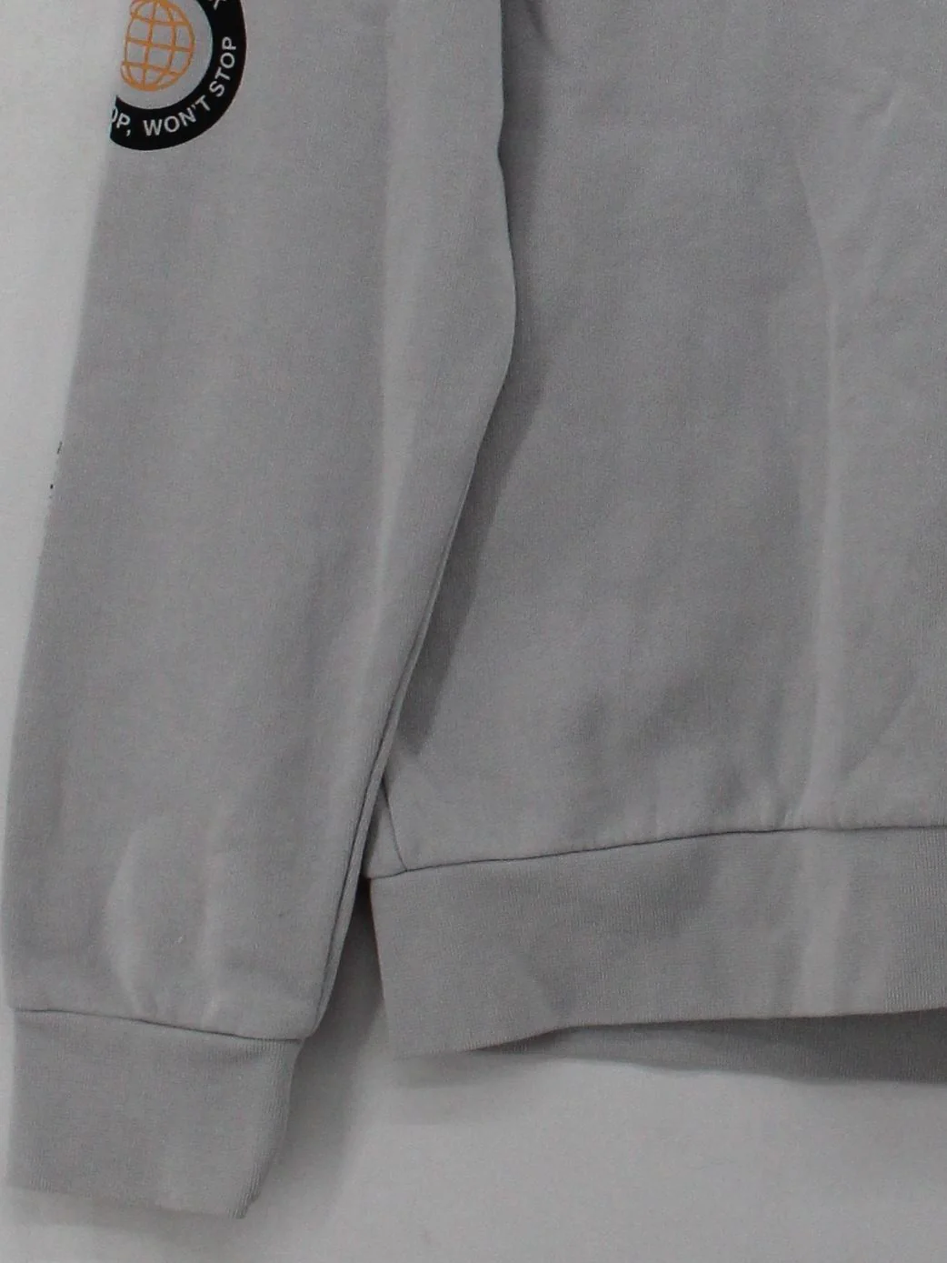Hoodrich Men's Hoodie M Grey Graphic Cotton with Polyester Pullover - Image 4