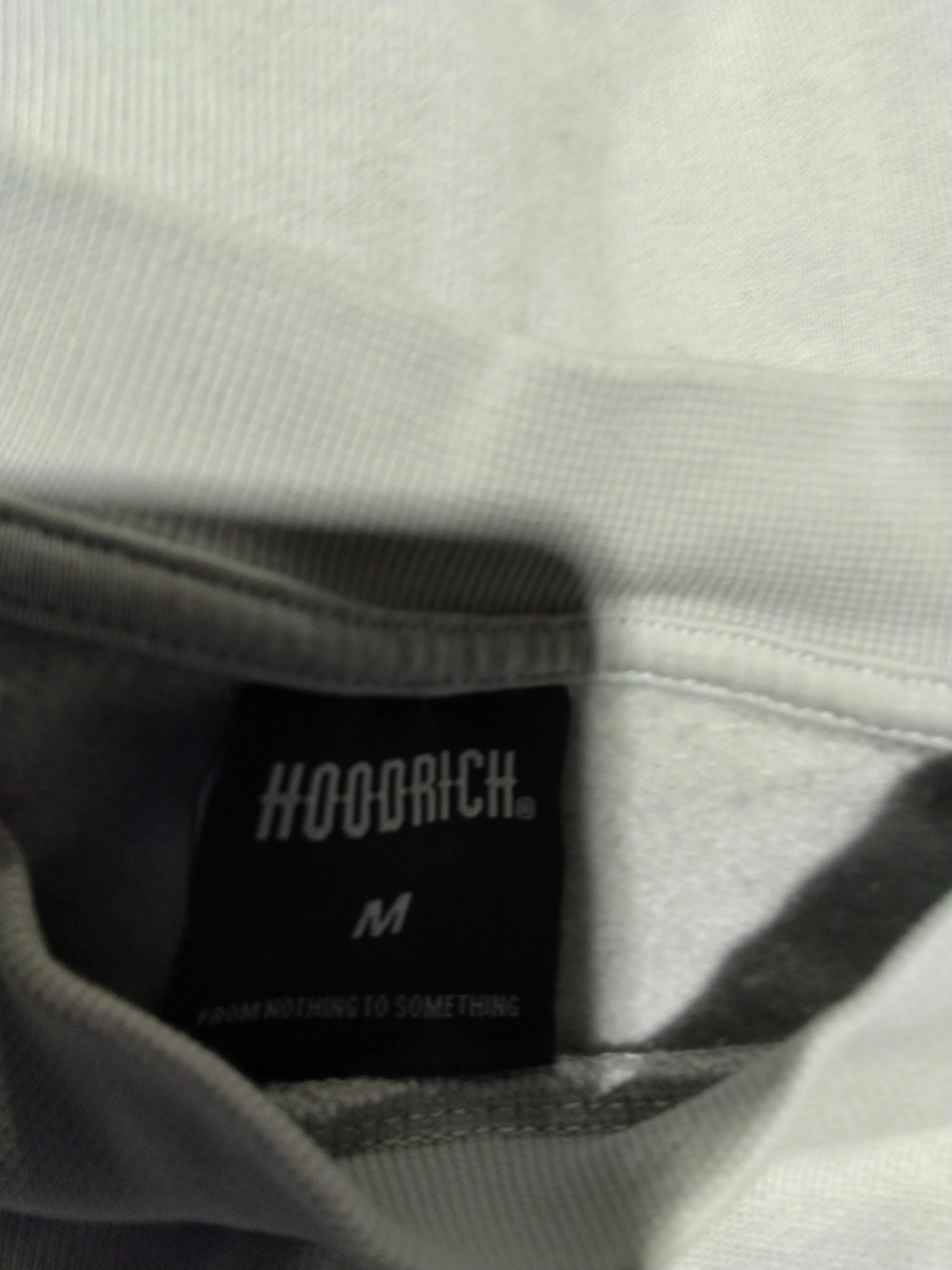 Hoodrich Men's Hoodie M Grey Graphic Cotton with Polyester Pullover - Image 5