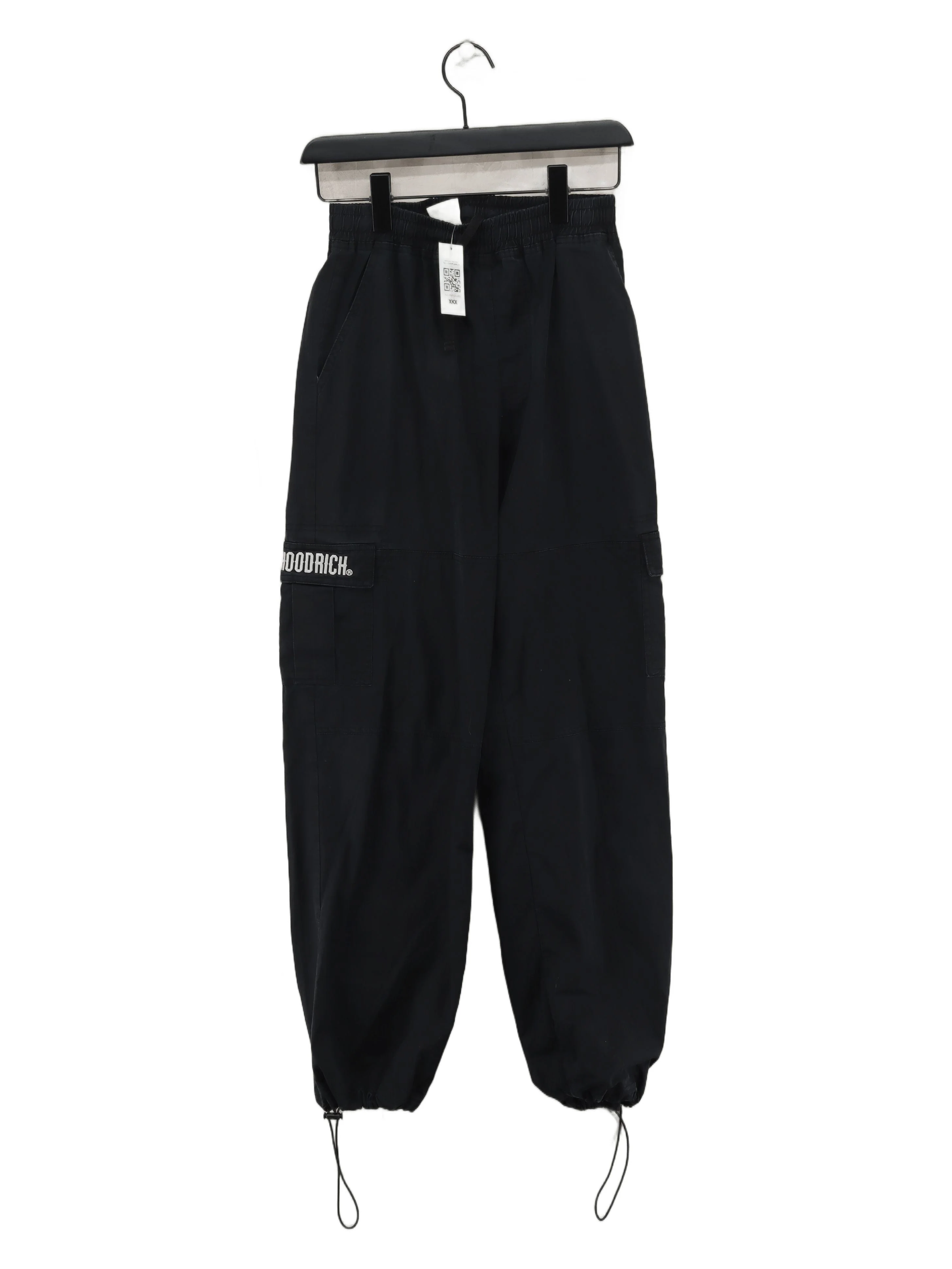 Hoodrich Men's Sports Bottoms XS Black 100% Cotton Sweatpants