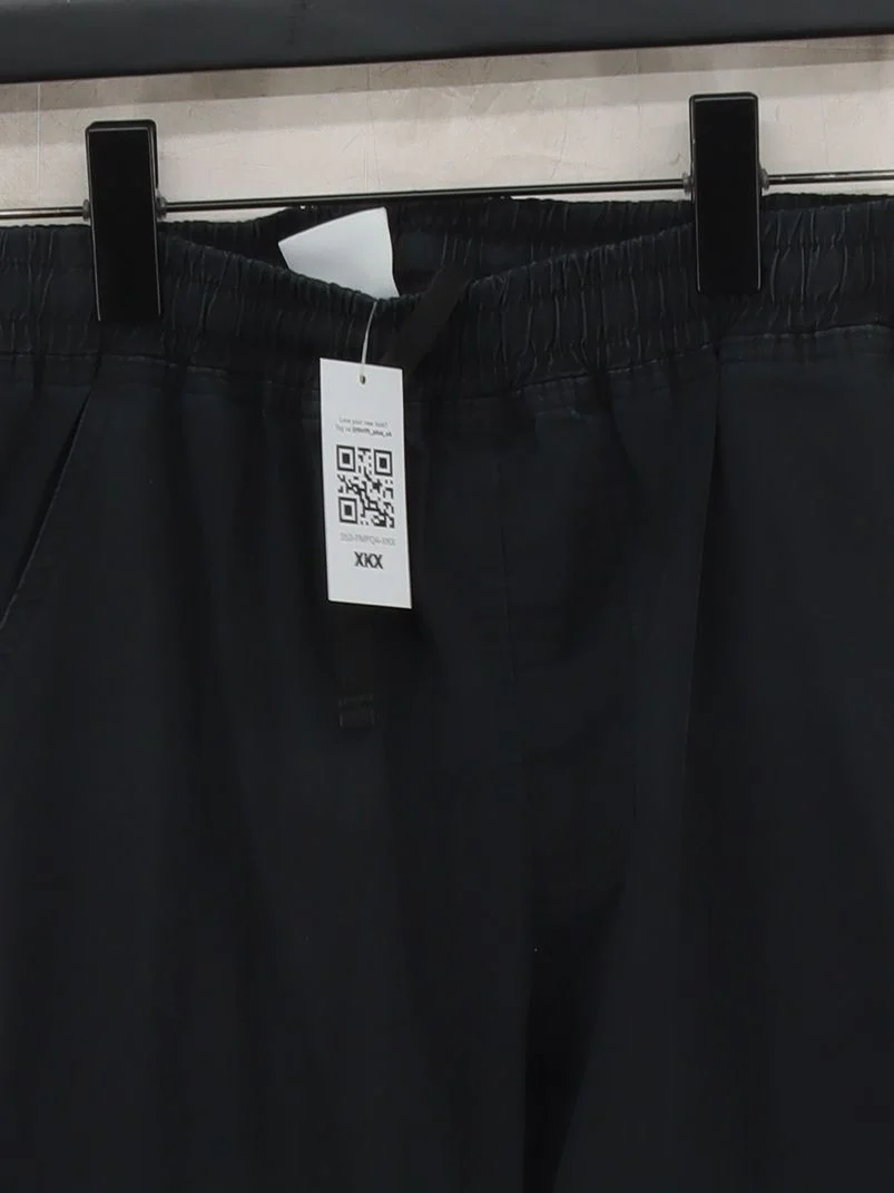 Hoodrich Men's Sports Bottoms XS Black 100% Cotton Sweatpants - Image 3
