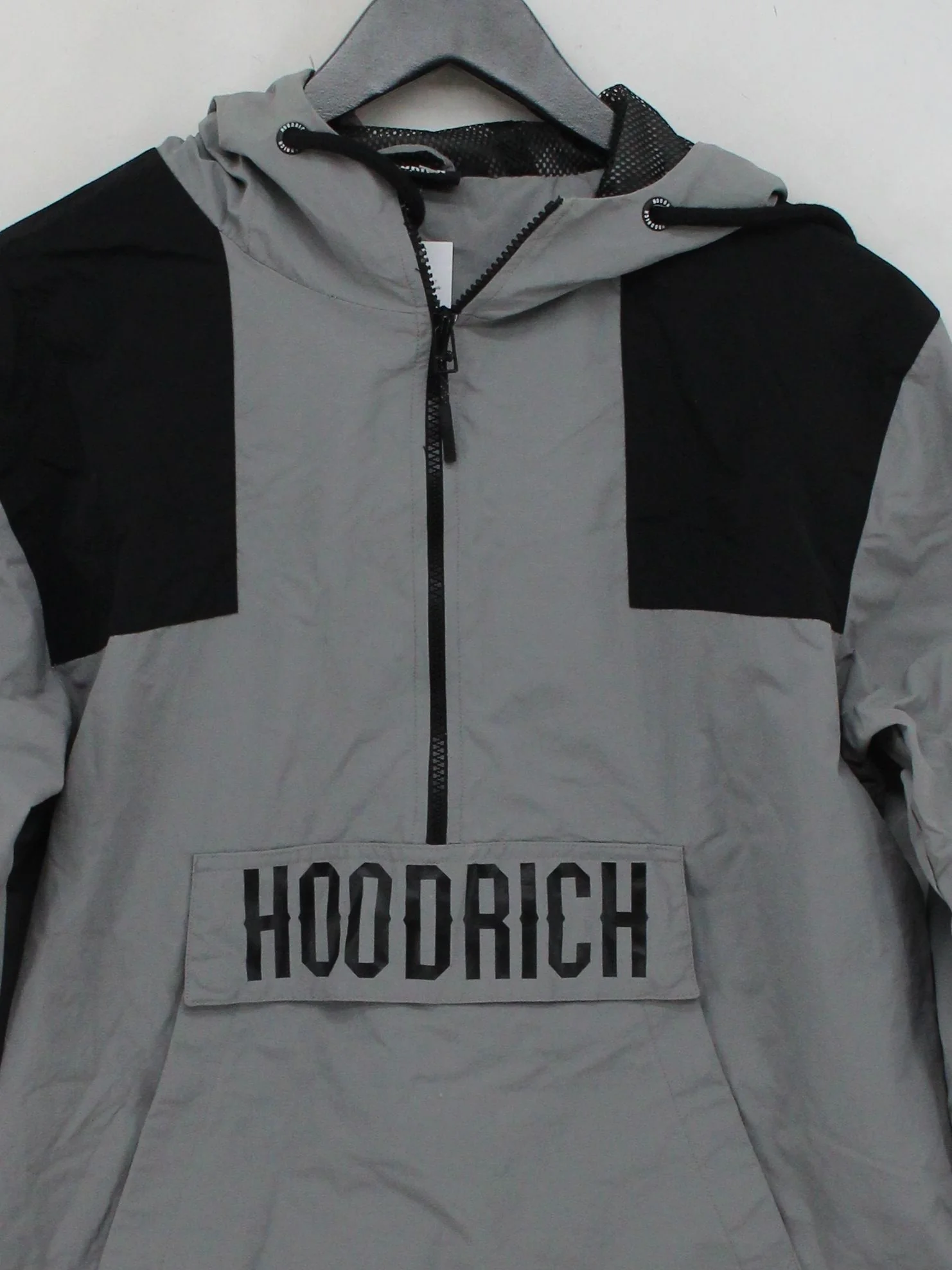 Hoodrich Windbreaker jacket grey - Image 3
