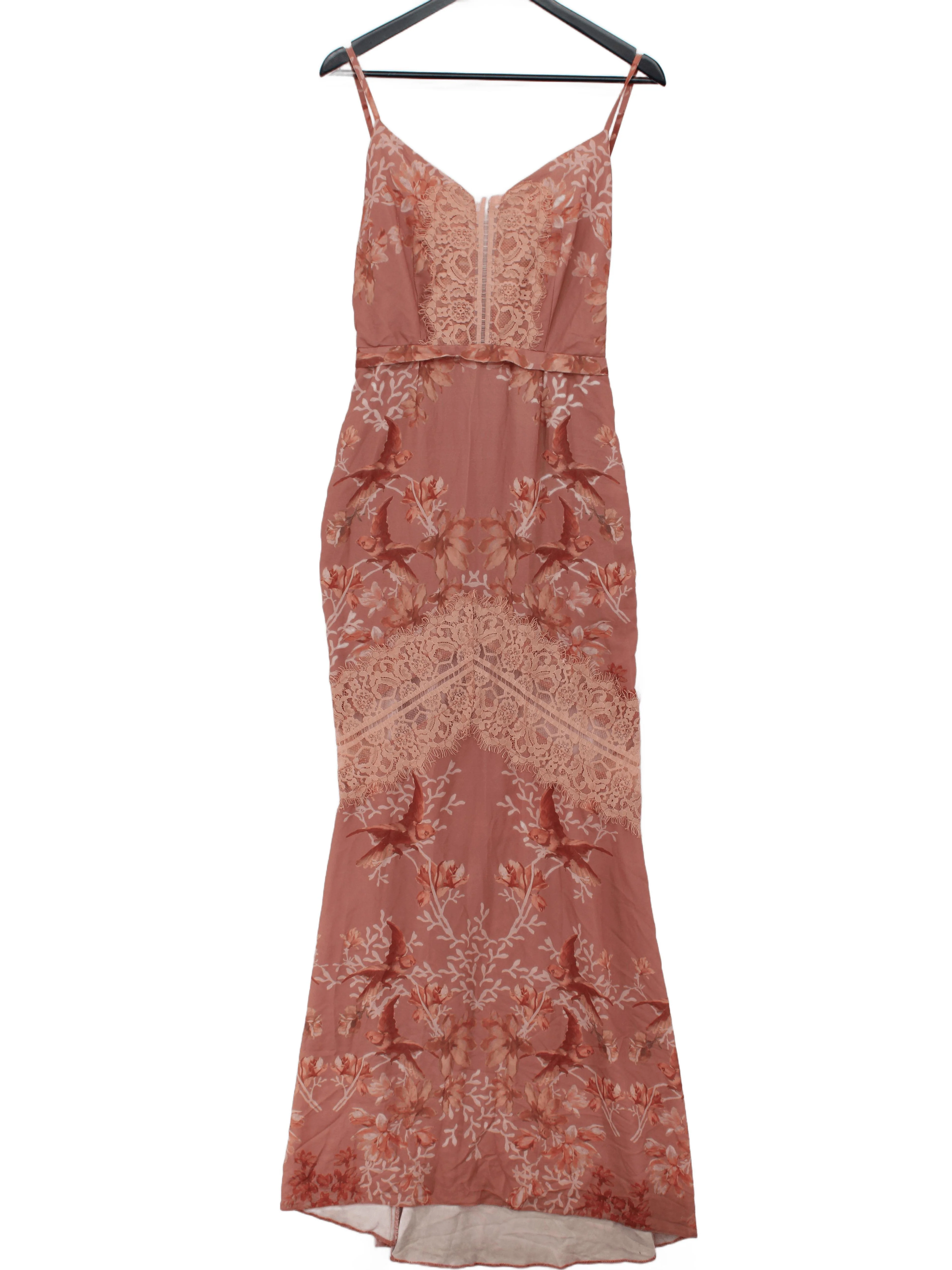 Hope & Ivy Maxi Dress UK10 in Pink