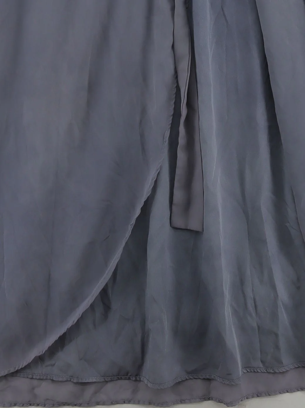 Hope & Ivy Wrap Maxi Dress UK14 in Grey - Image 4