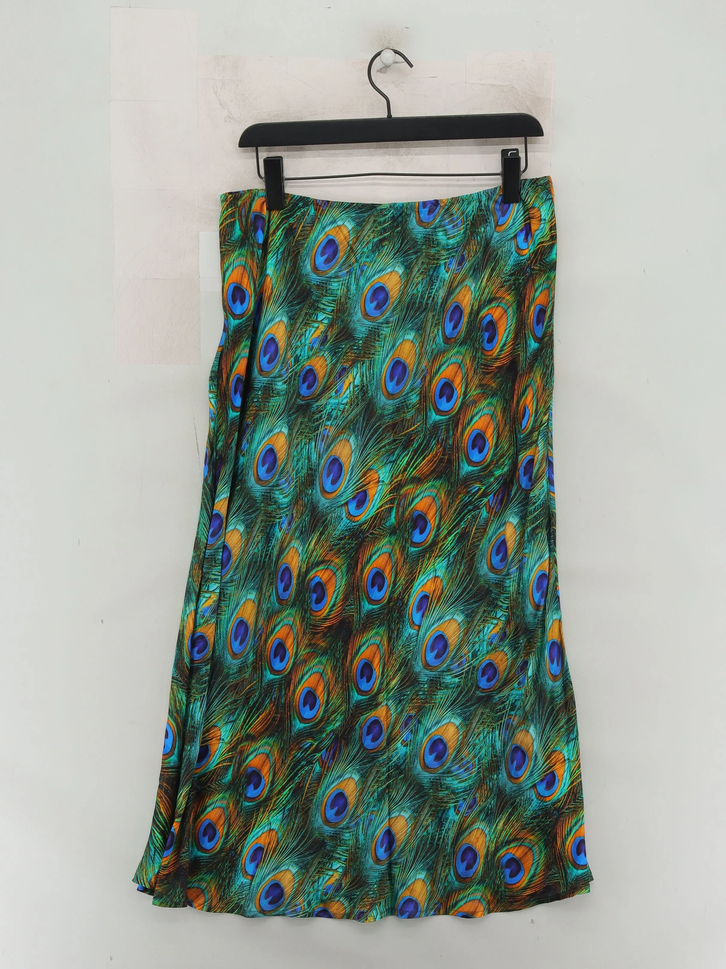 Hope Women's Midi Skirt L Multi Animal Print Rayon with Viscose Midi A-Line - Image 2