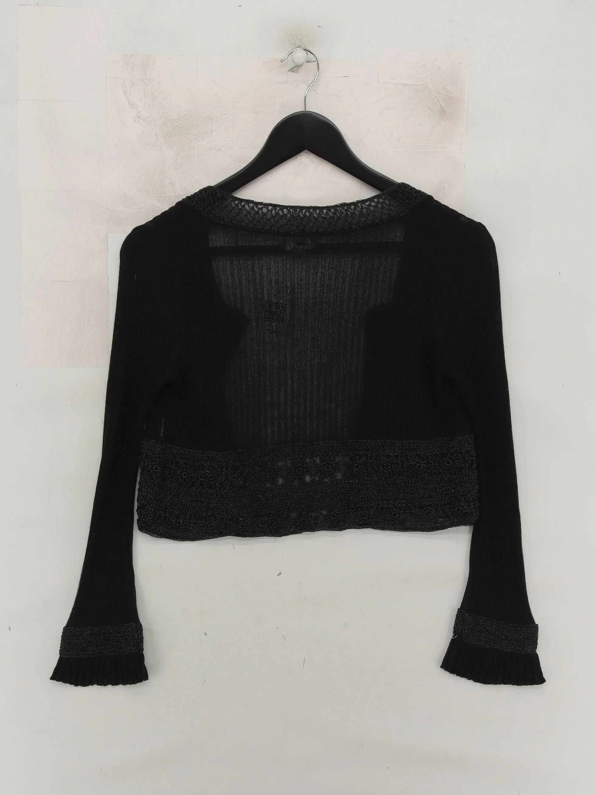 Hoss Intropia Women's Cardigan S Black 100% Other V-Neck Cardigan - Image 2