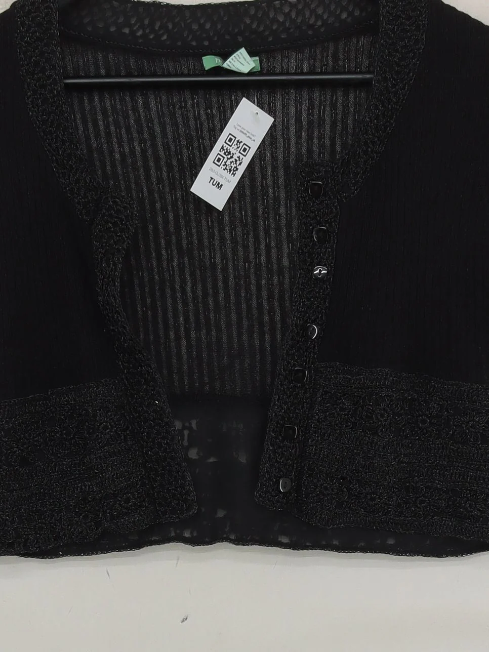 Hoss Intropia Women's Cardigan S Black 100% Other V-Neck Cardigan - Image 3