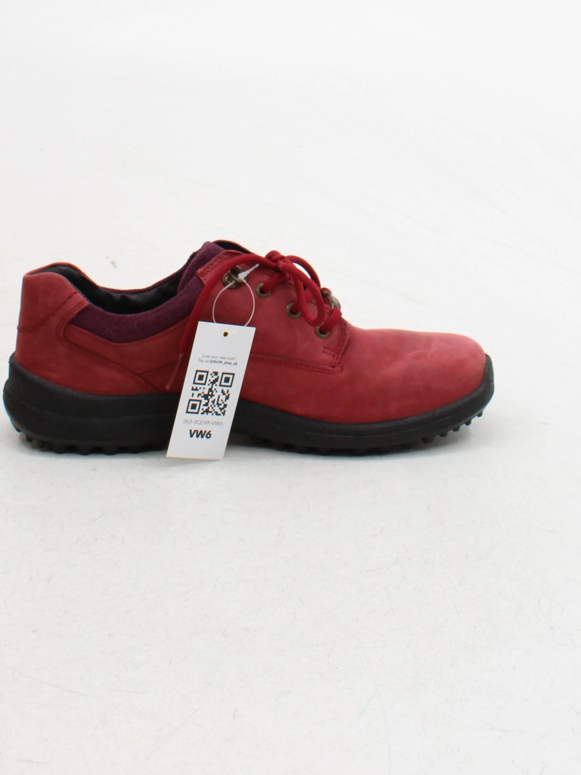 Hotter Men's Shoes UK 6.5 Red 100% Suede Sneaker - Image 5
