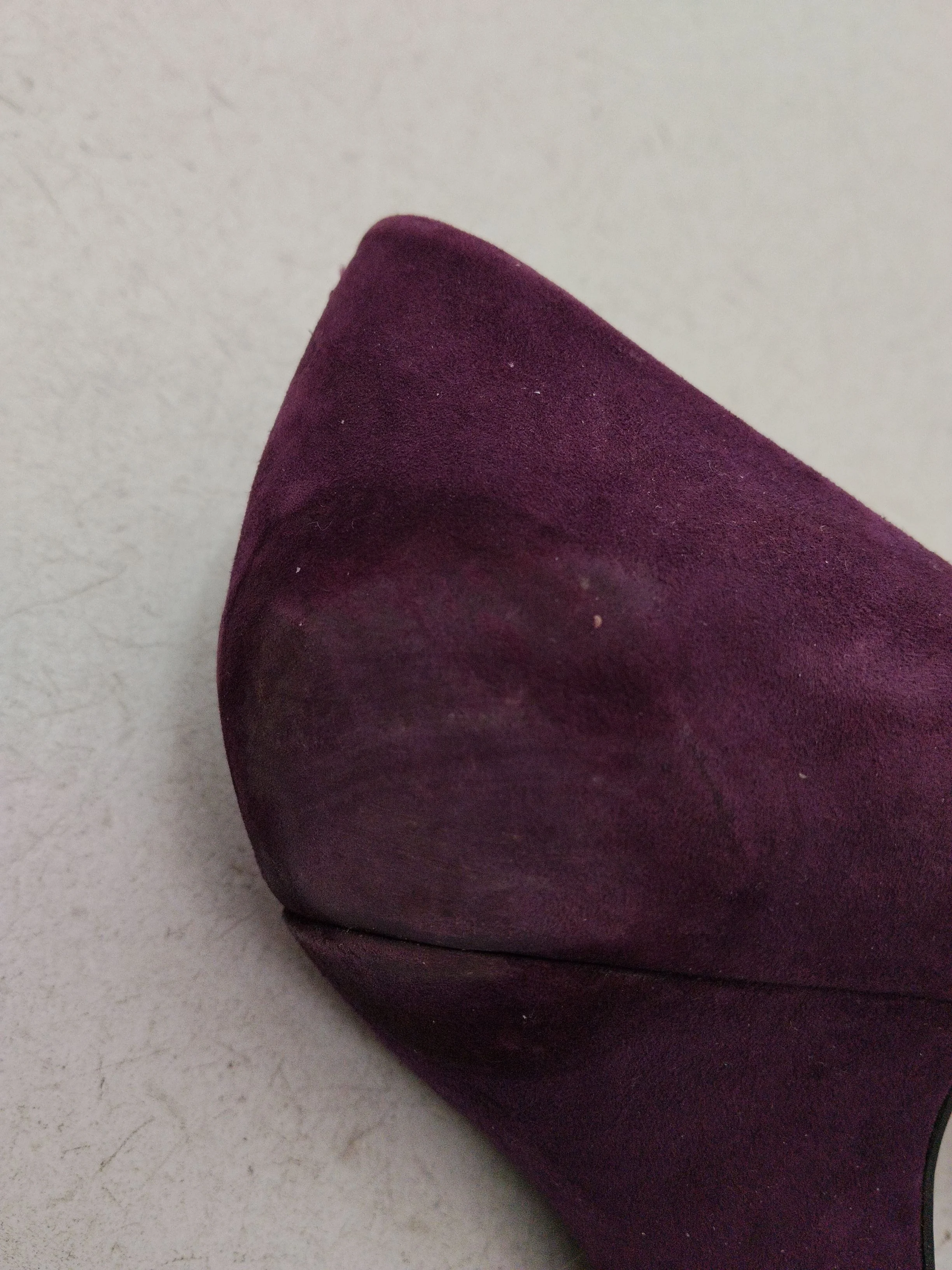 Hotter Women's Heels UK 9 Purple 100% Suede Court - Image 8