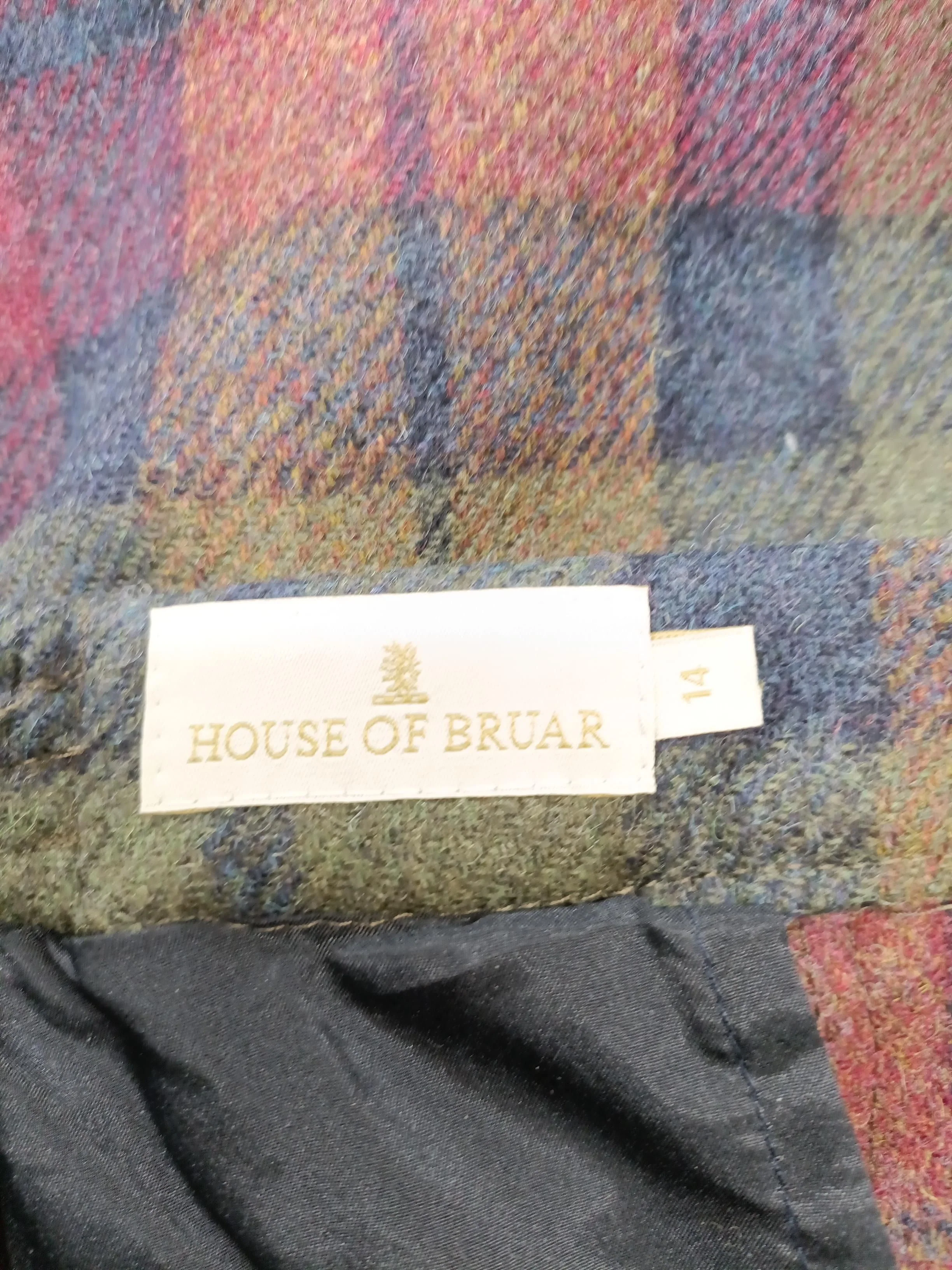 House Of Bruar Women's Midi Skirt M Multi 100% Wool Straight & Pencil - Image 5