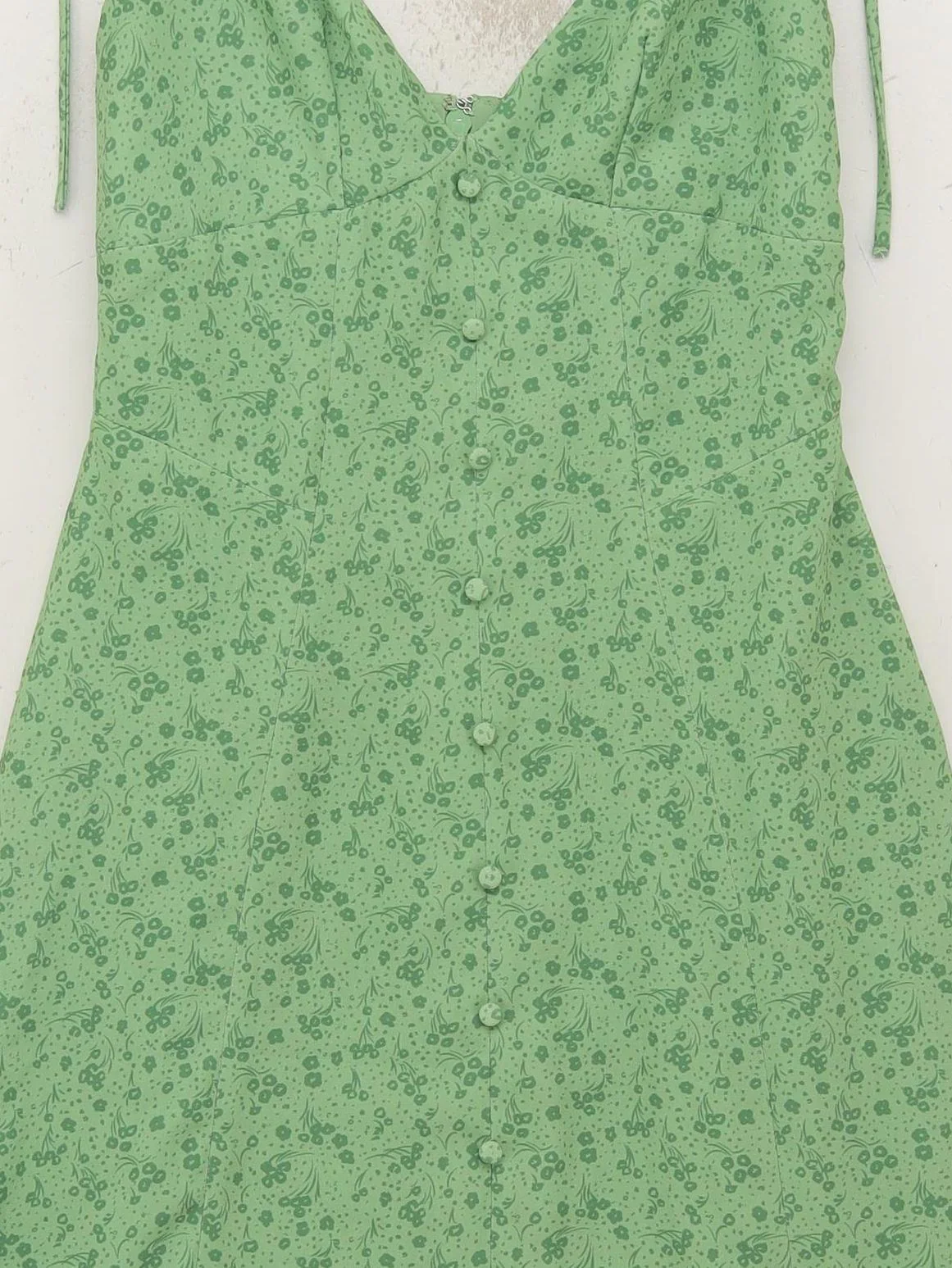 House Of CB London Slip Midi Dress S in Green - Image 3