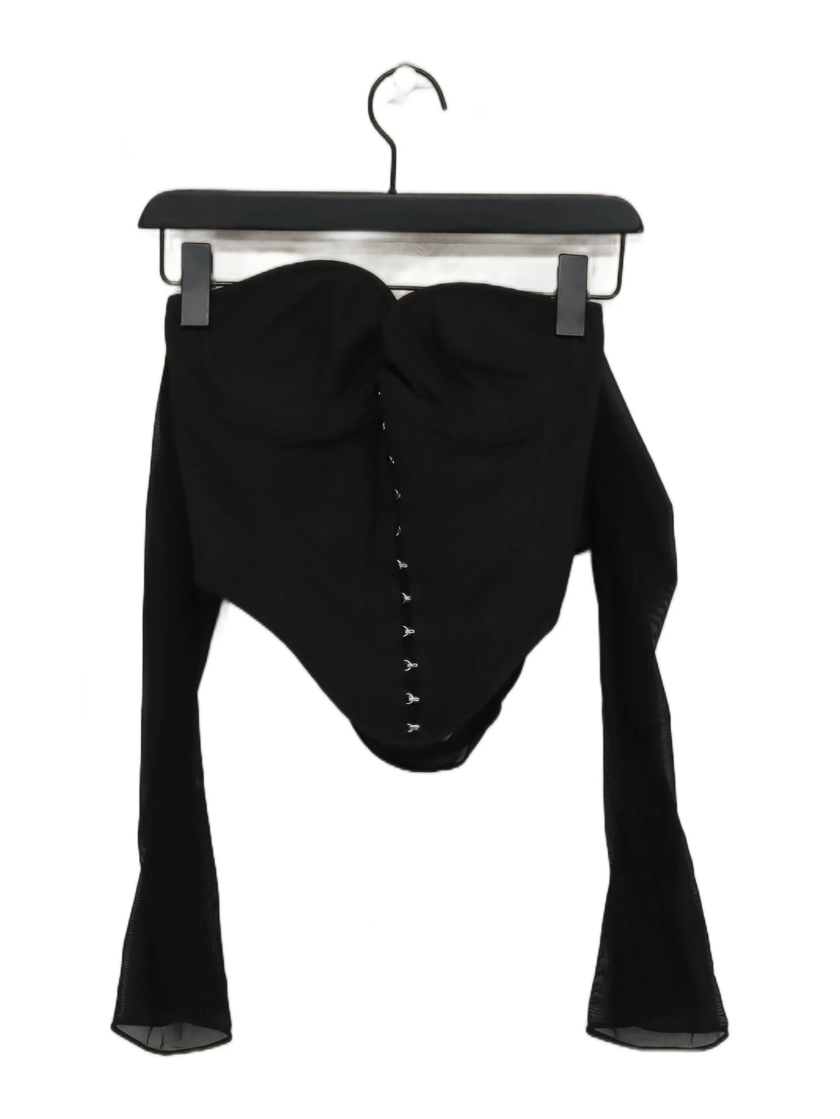 House Of CB London Women's Top S Black Cotton