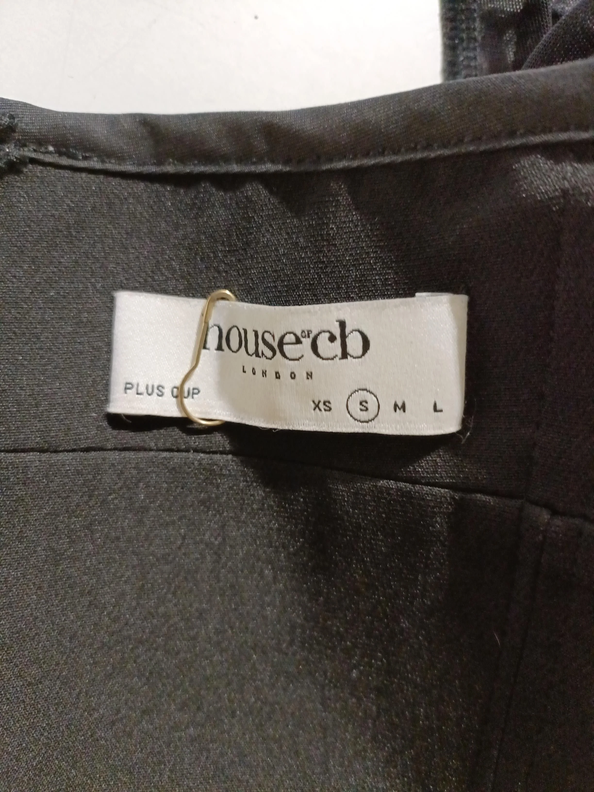 House Of CB London Women's Top S Black Cotton - Image 5