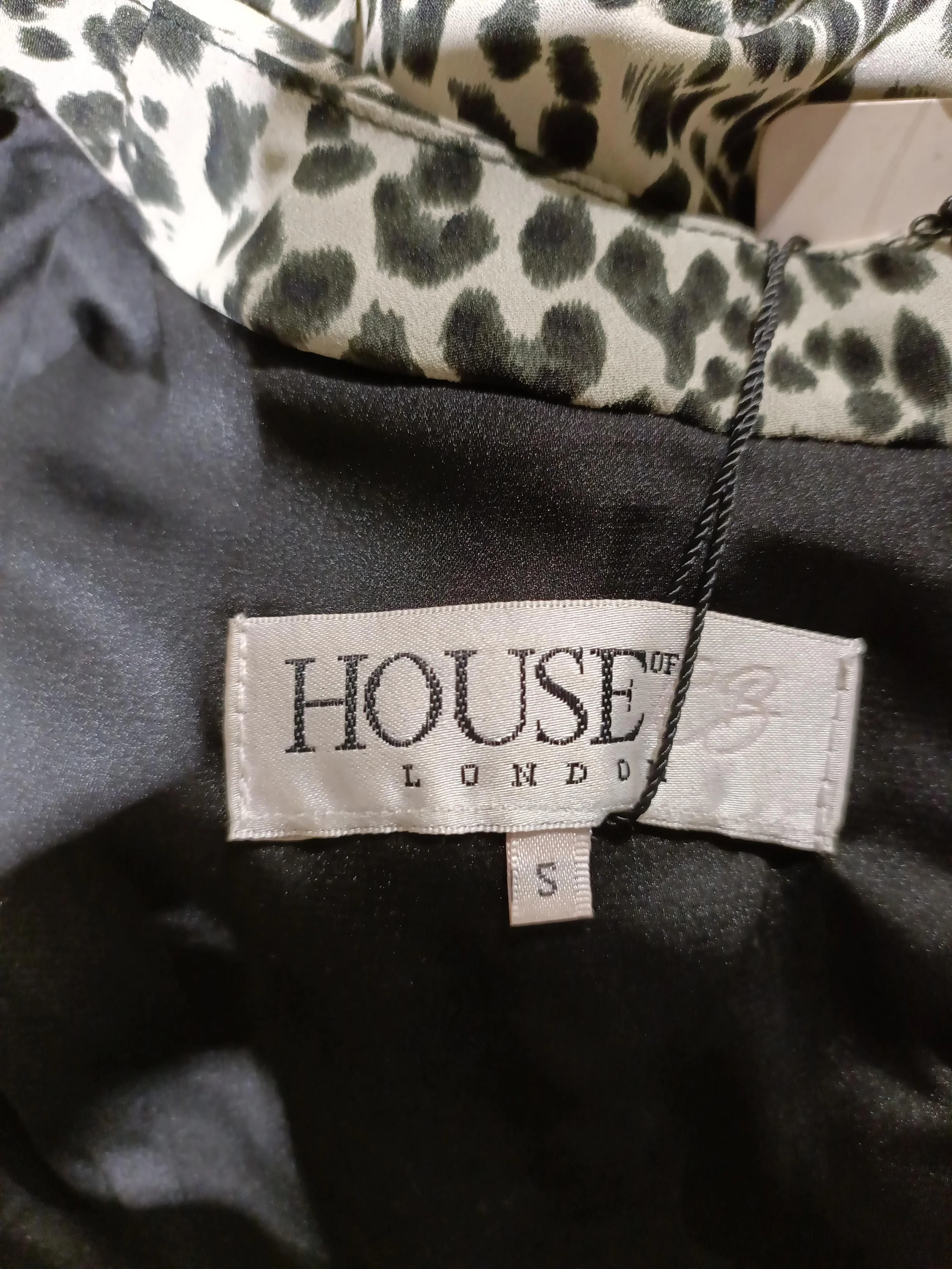 House Of CB London Wrap Mini Dress S in Multi - Image 5
