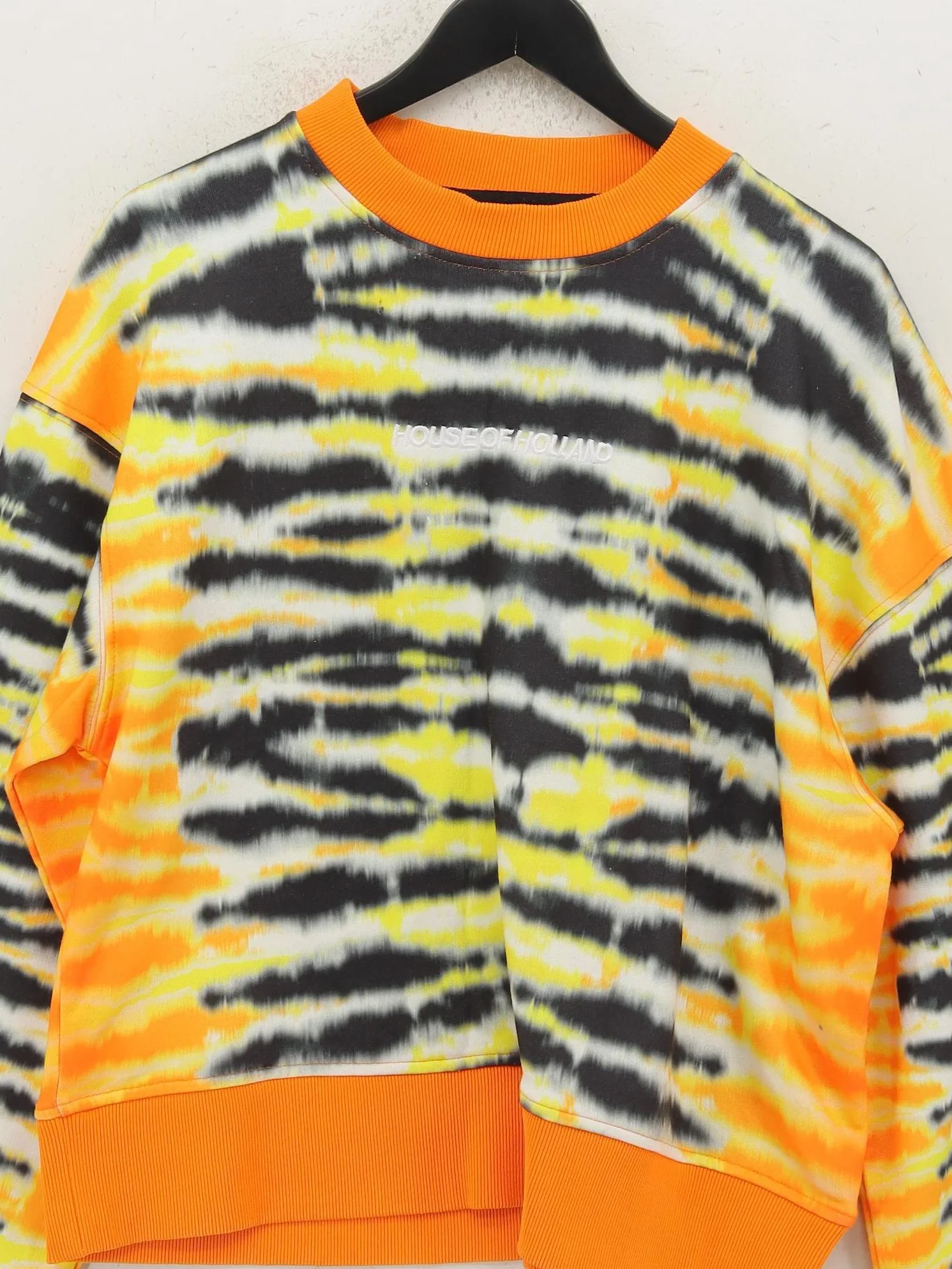 House Of Holland Women's Hoodie L Multi Polyester with Cotton Pullover - Image 3