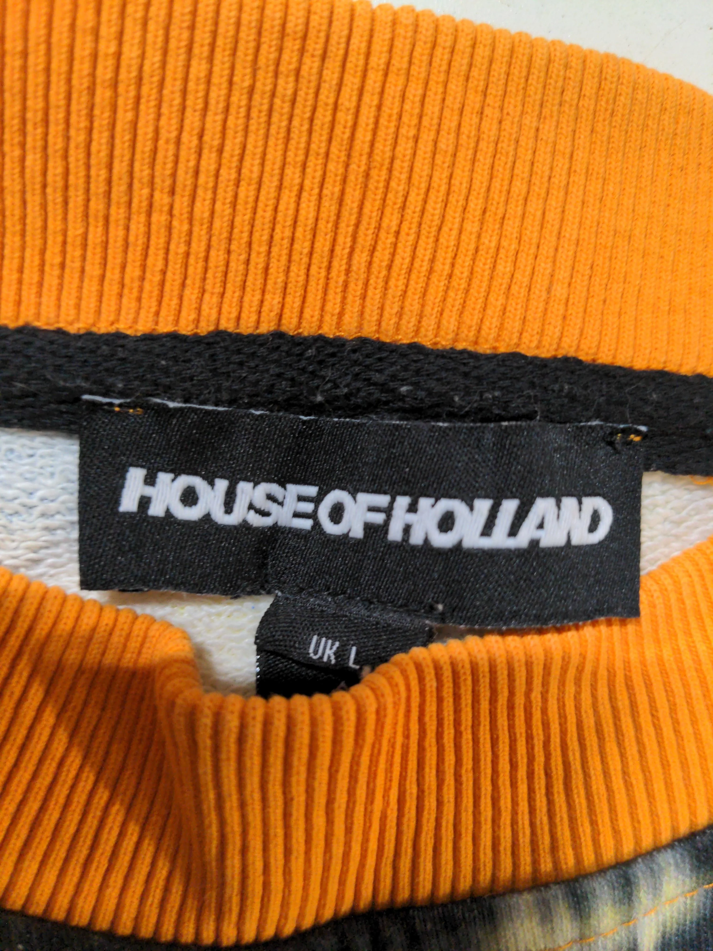 House Of Holland Women's Hoodie L Multi Polyester with Cotton Pullover - Image 5