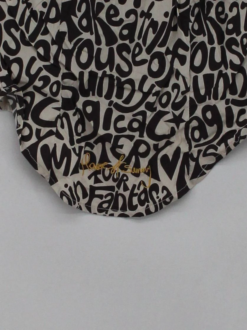House Of Sunny Women's Top UK 6 Multi Cotton with Nylon, Elastane Basic - Image 4