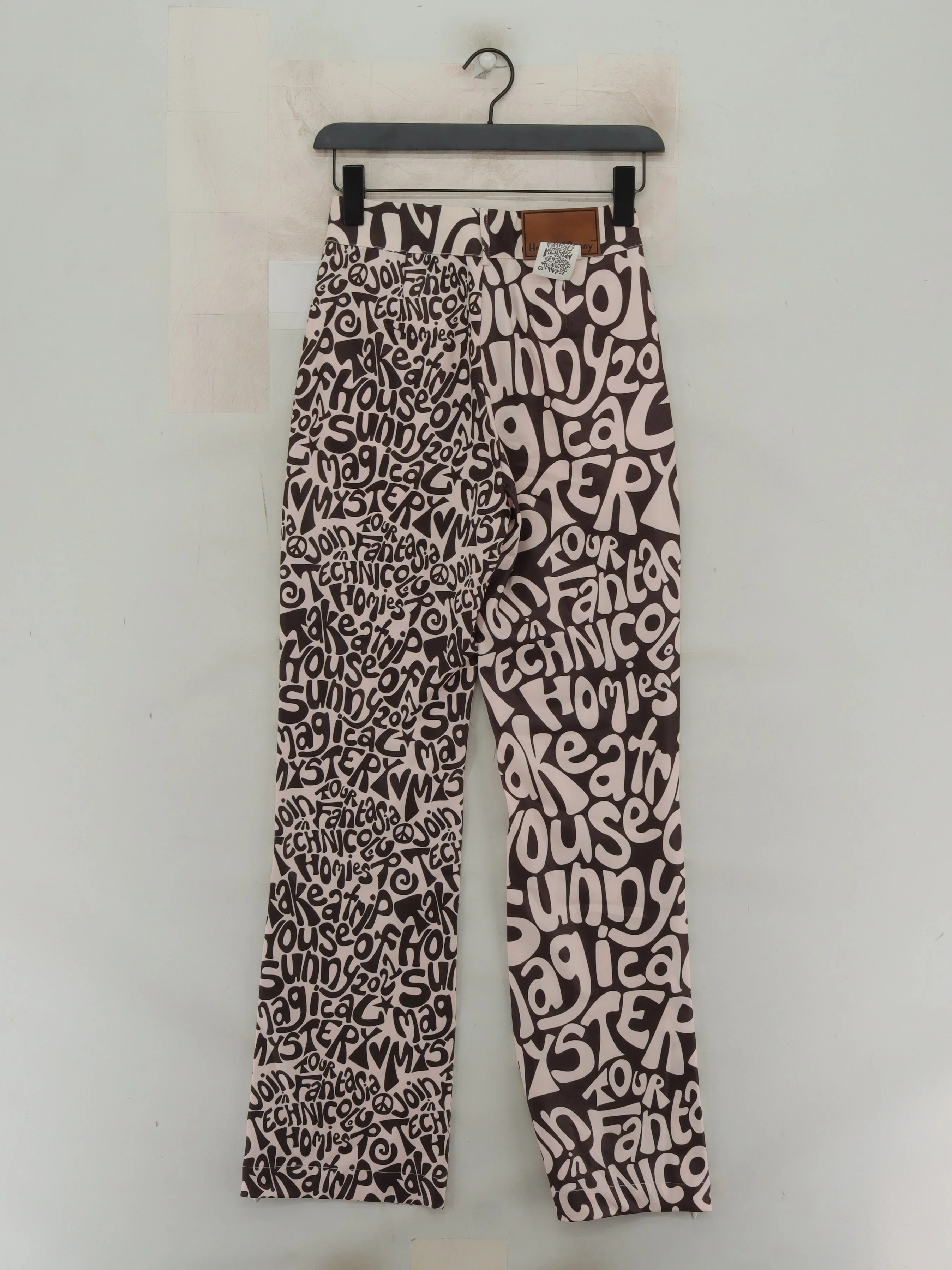 House Of Sunny Women's Trousers UK 8 Multi Polyester with Spandex Sweatpants - Image 2