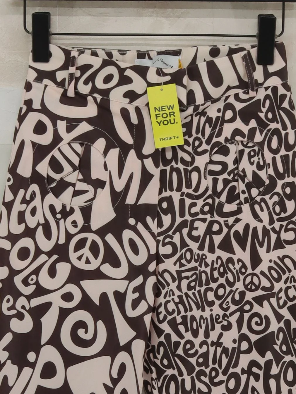 House Of Sunny Women's Trousers UK 8 Multi Polyester with Spandex Sweatpants - Image 3