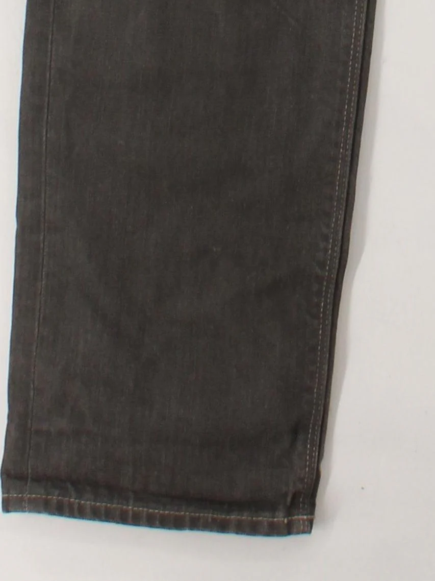 Hudson Men's Jeans W 36 in; L 32 in Grey Cotton with Elastane Straight - Image 4