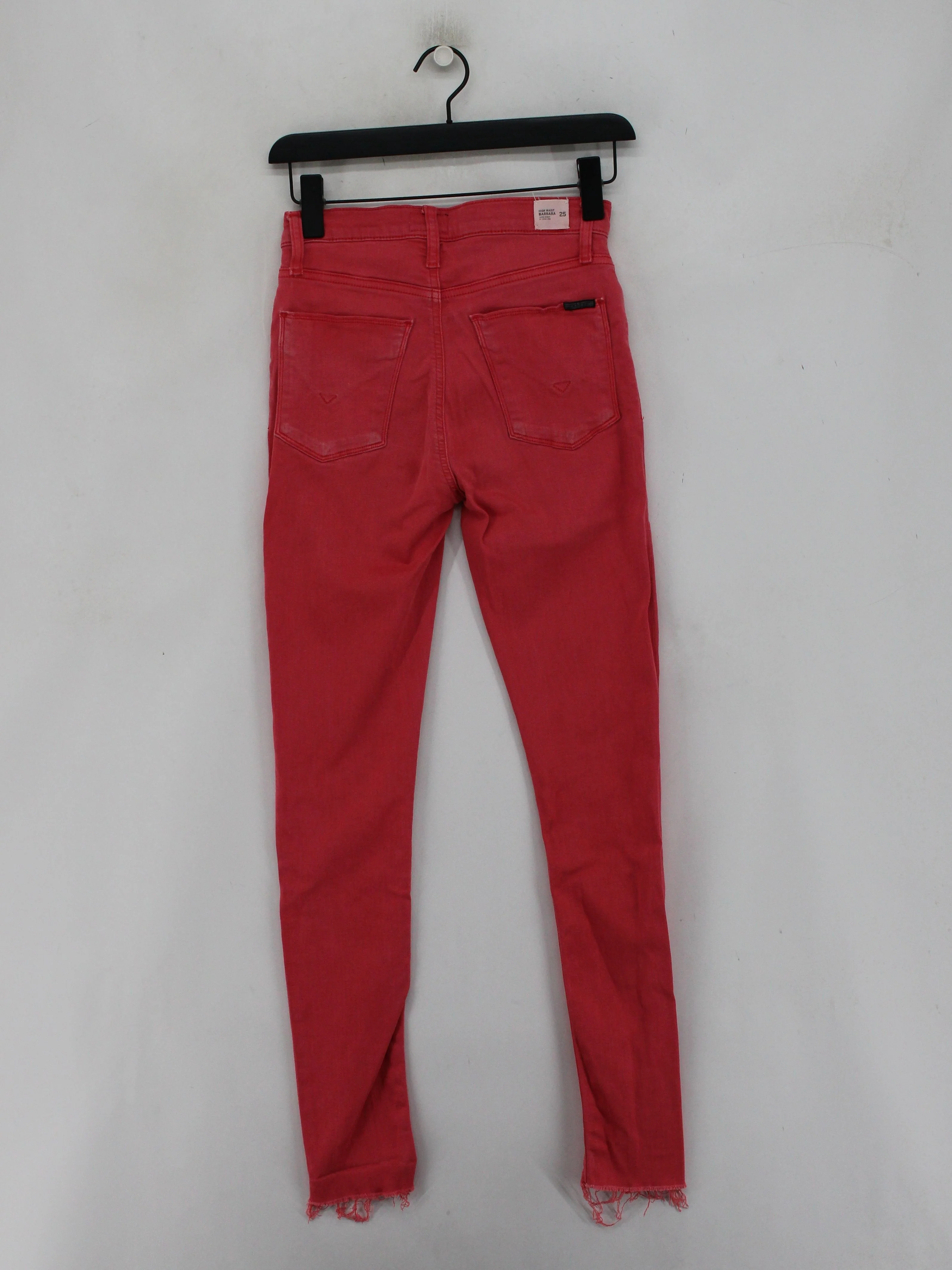 Hudson Women's Jeans W 38 in Red Cotton - Image 2